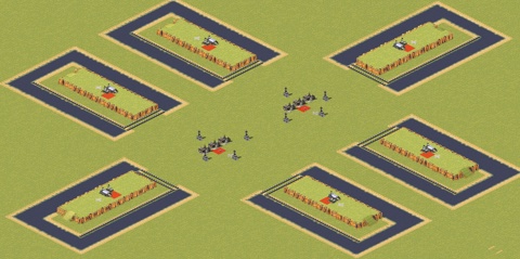 Rendered preview of 2 Soviet 6 Allied - Unexpected Fortune (Dead End)