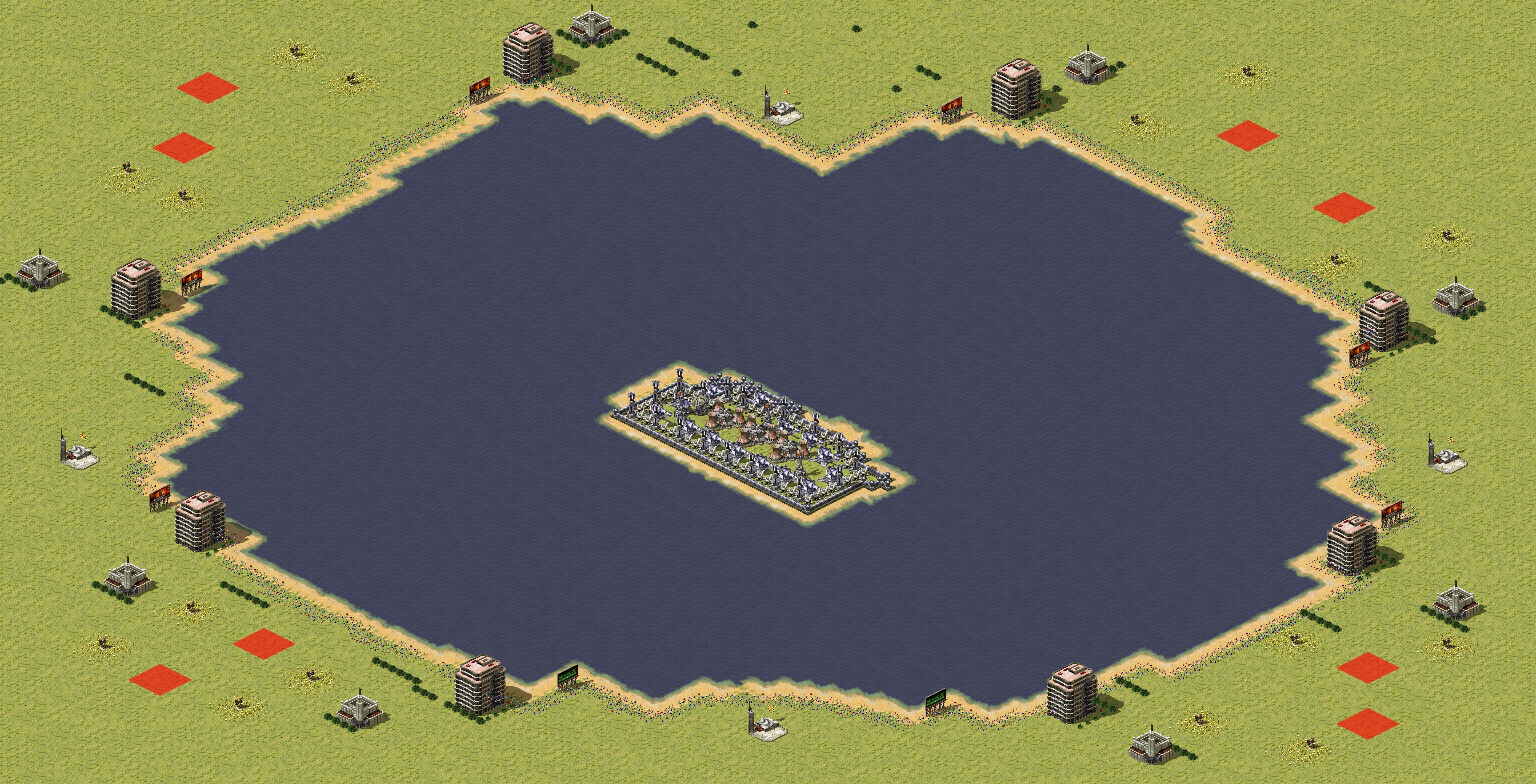 Rendered map: Bermuda Triangle