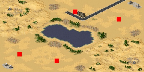 Rendered preview of Lake in the Desert