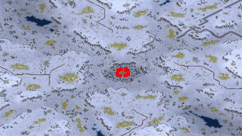Rendered preview of Coldest Peak (Landrush)
