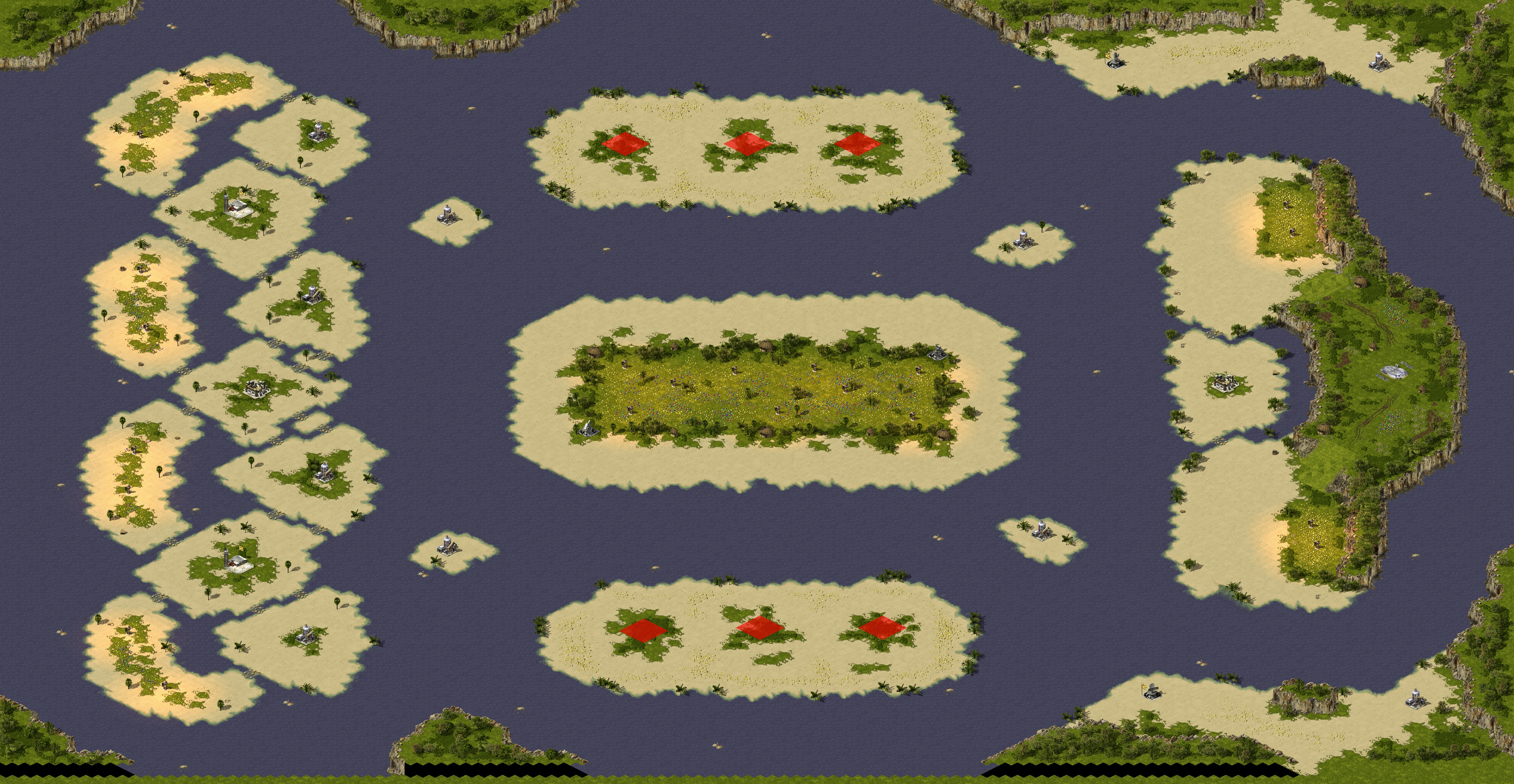 Rendered map: Conquest of Paradise (6)