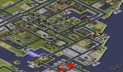 Rendered preview of Manhattan - Virus Escape