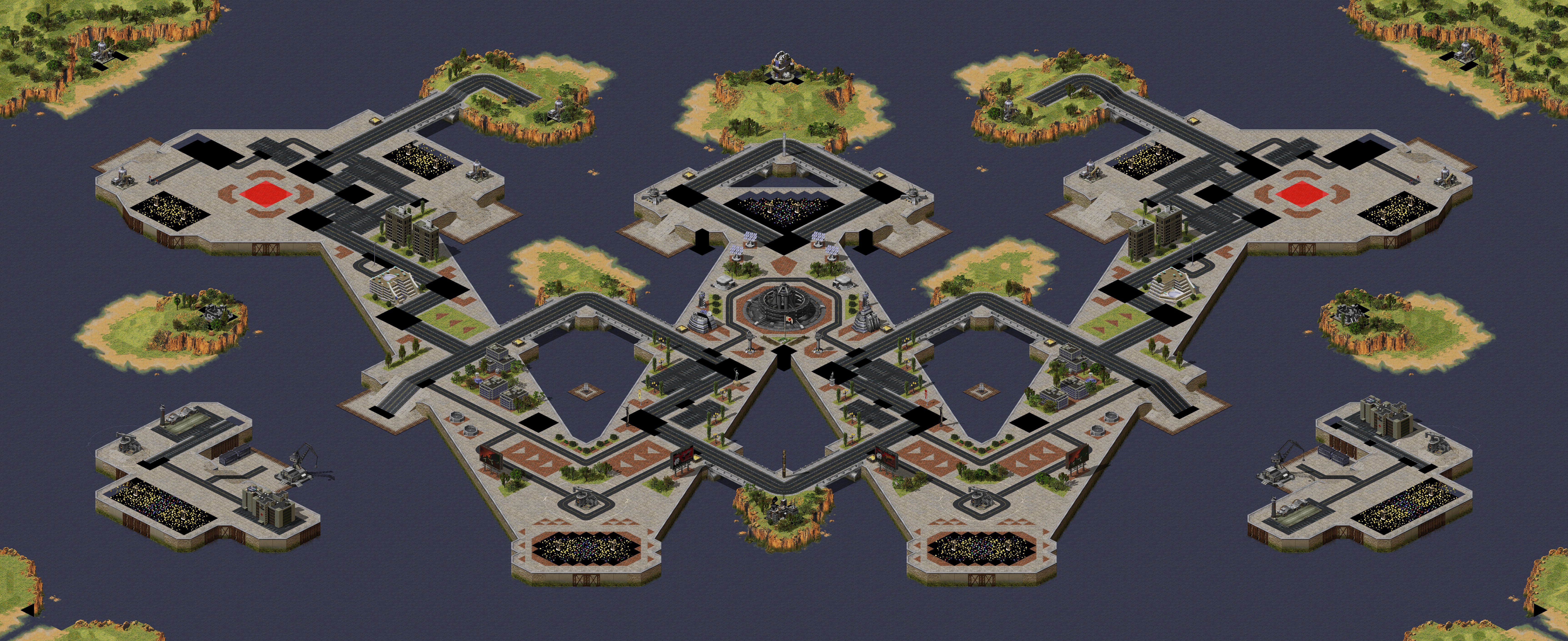 Rendered map: Dimension W