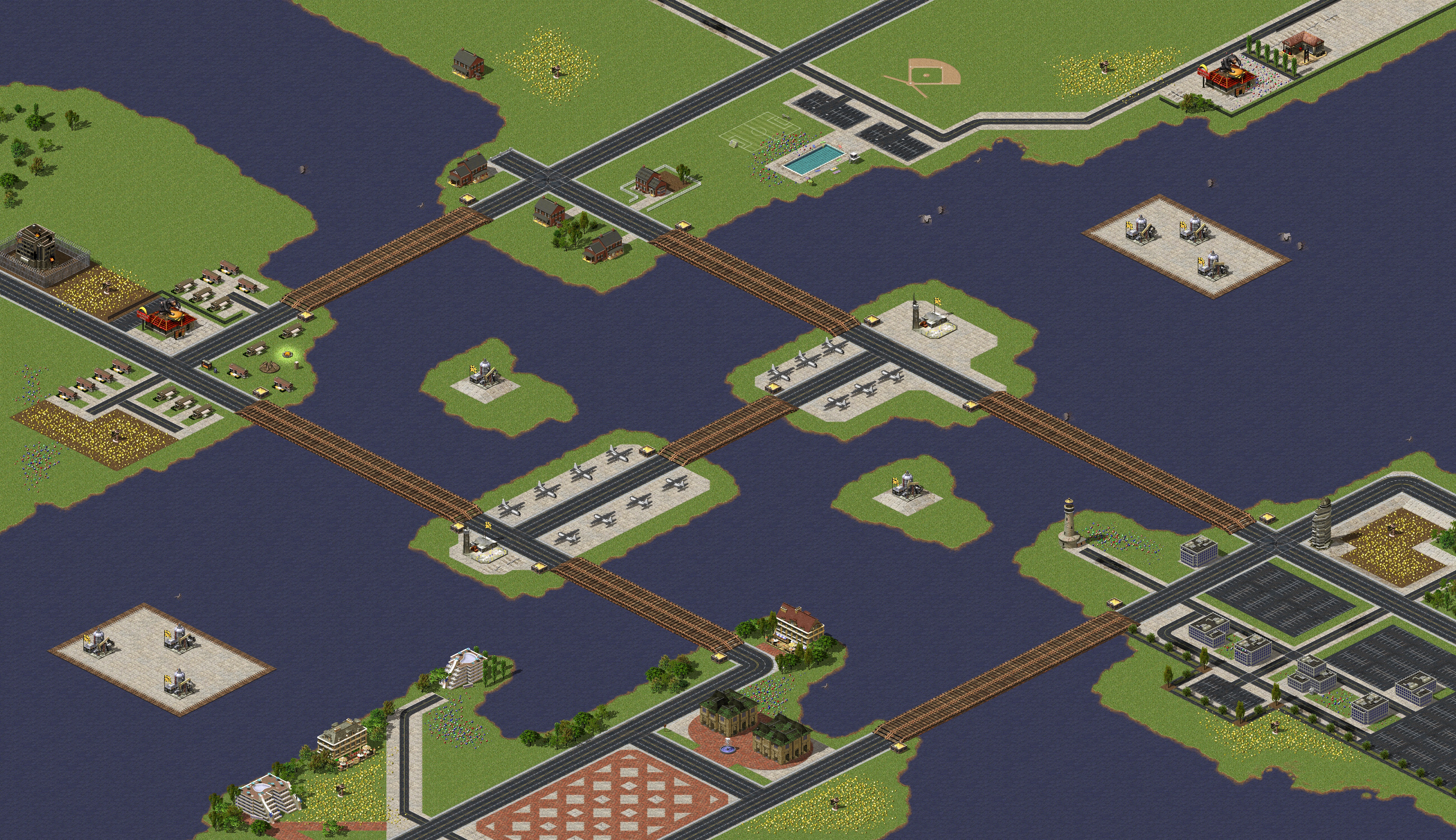 Rendered map: Oceanside