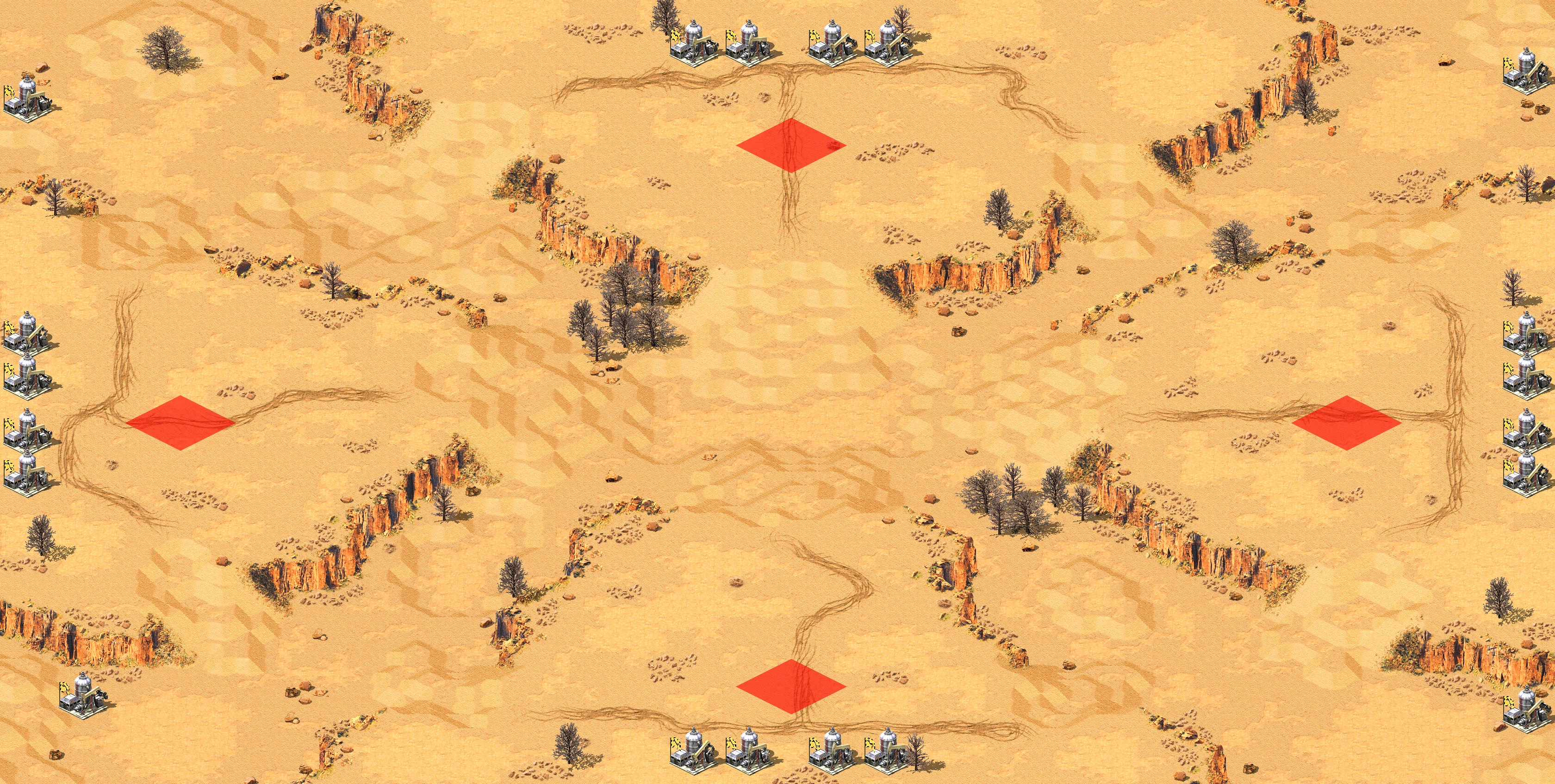 Rendered map: Dry Heat (Megawealth)