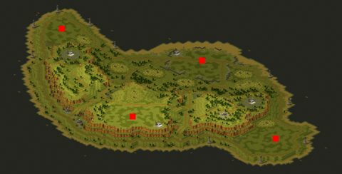 Rendered preview of Layered Island