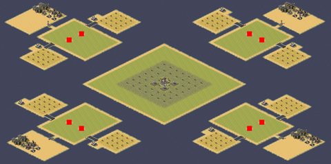 Rendered preview of Naval Battle 2v2v2v2