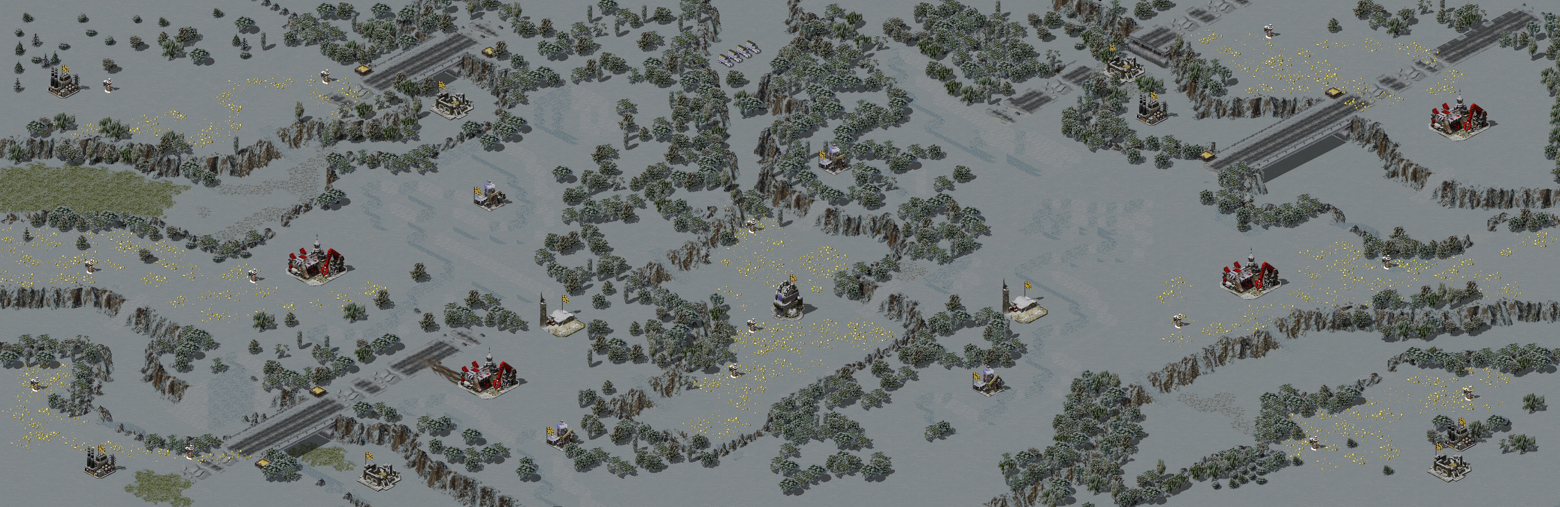Rendered map: Yuri's Snow Canyons