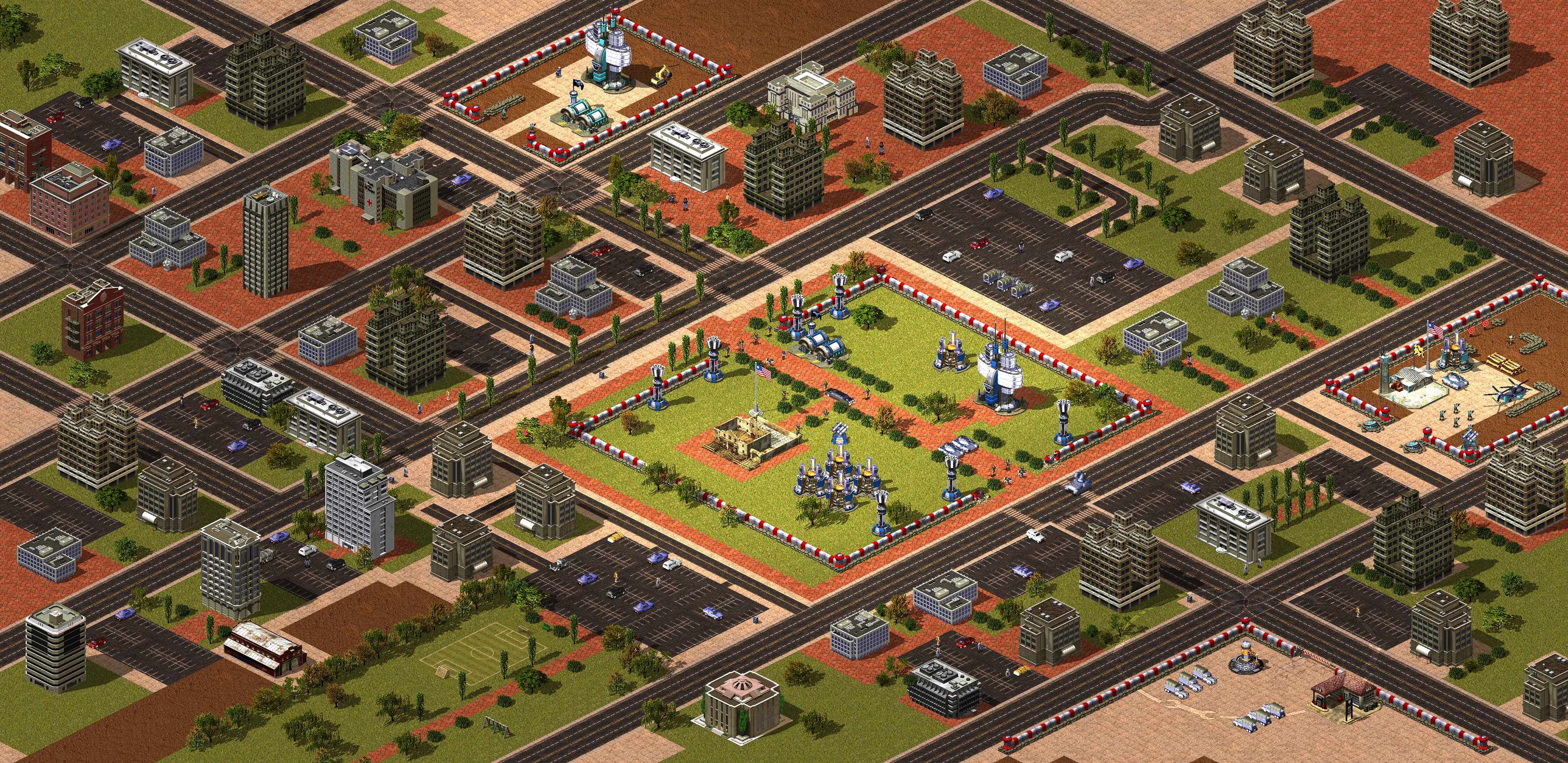 Rendered map: Soviet Mission 9: The Fox and the Hound