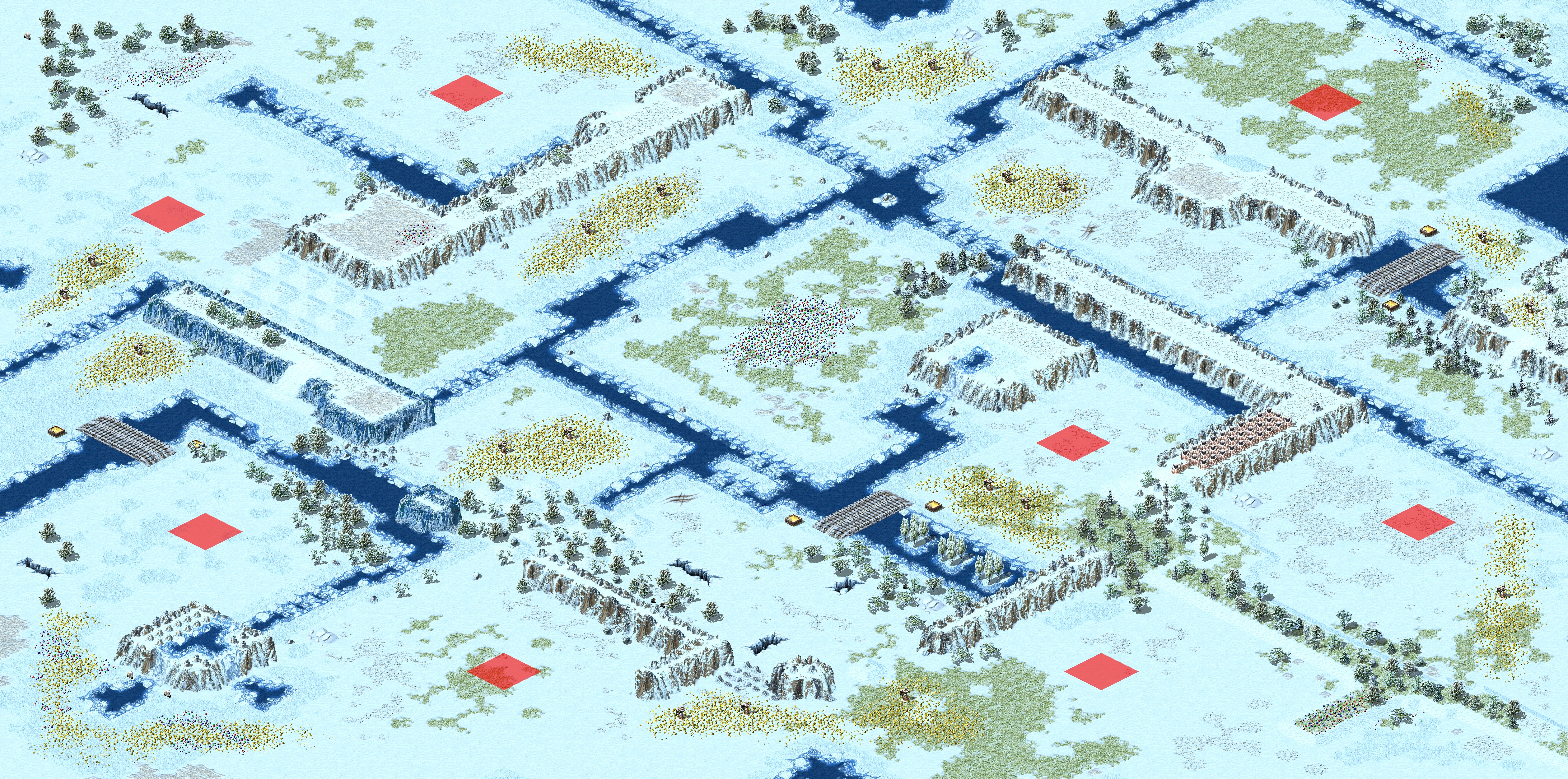 Rendered map: Simple Warlords VII