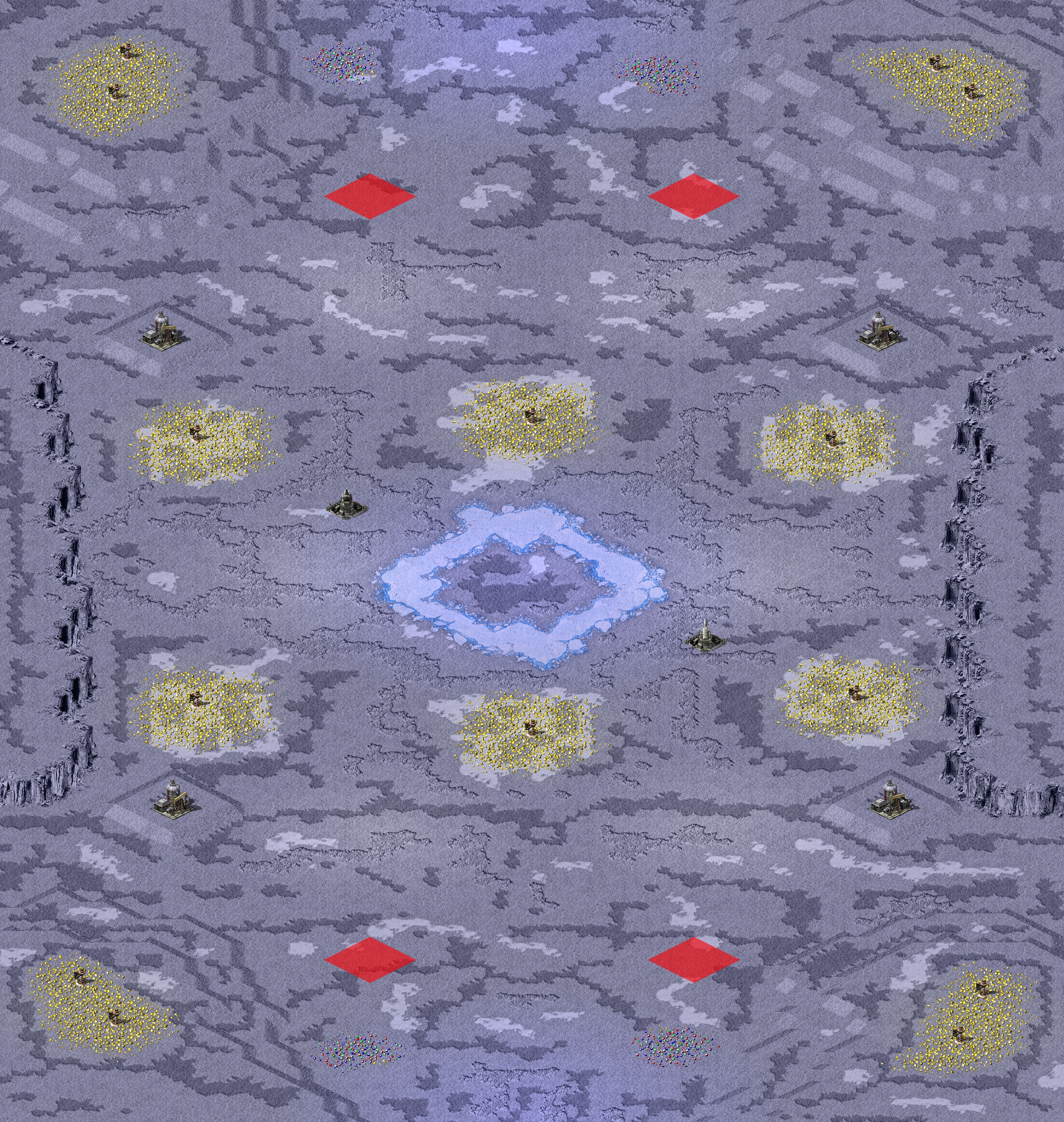 Rendered map: Moondust Canyon (4)