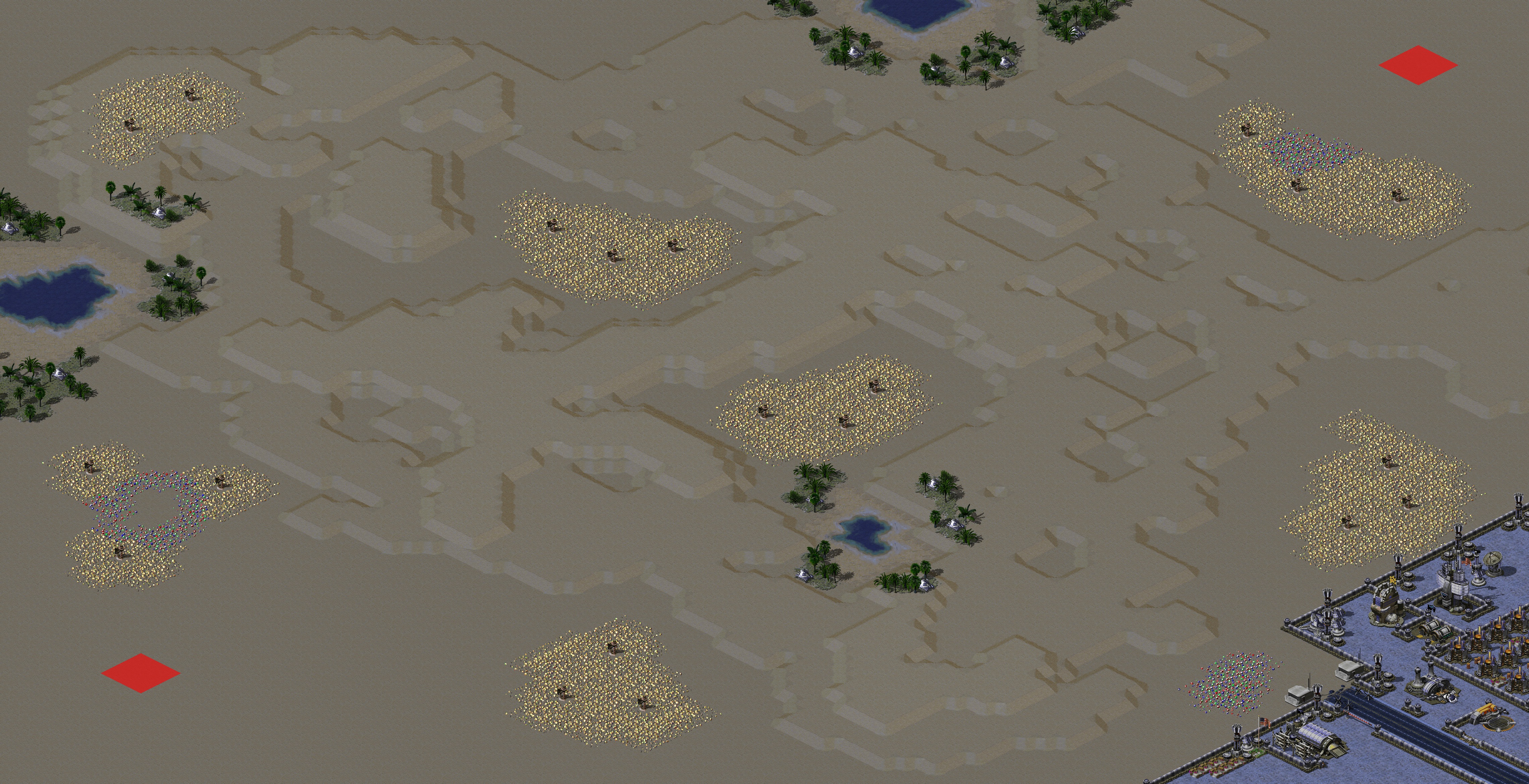 Rendered map: Reborn 2.0 - Desert Mirage