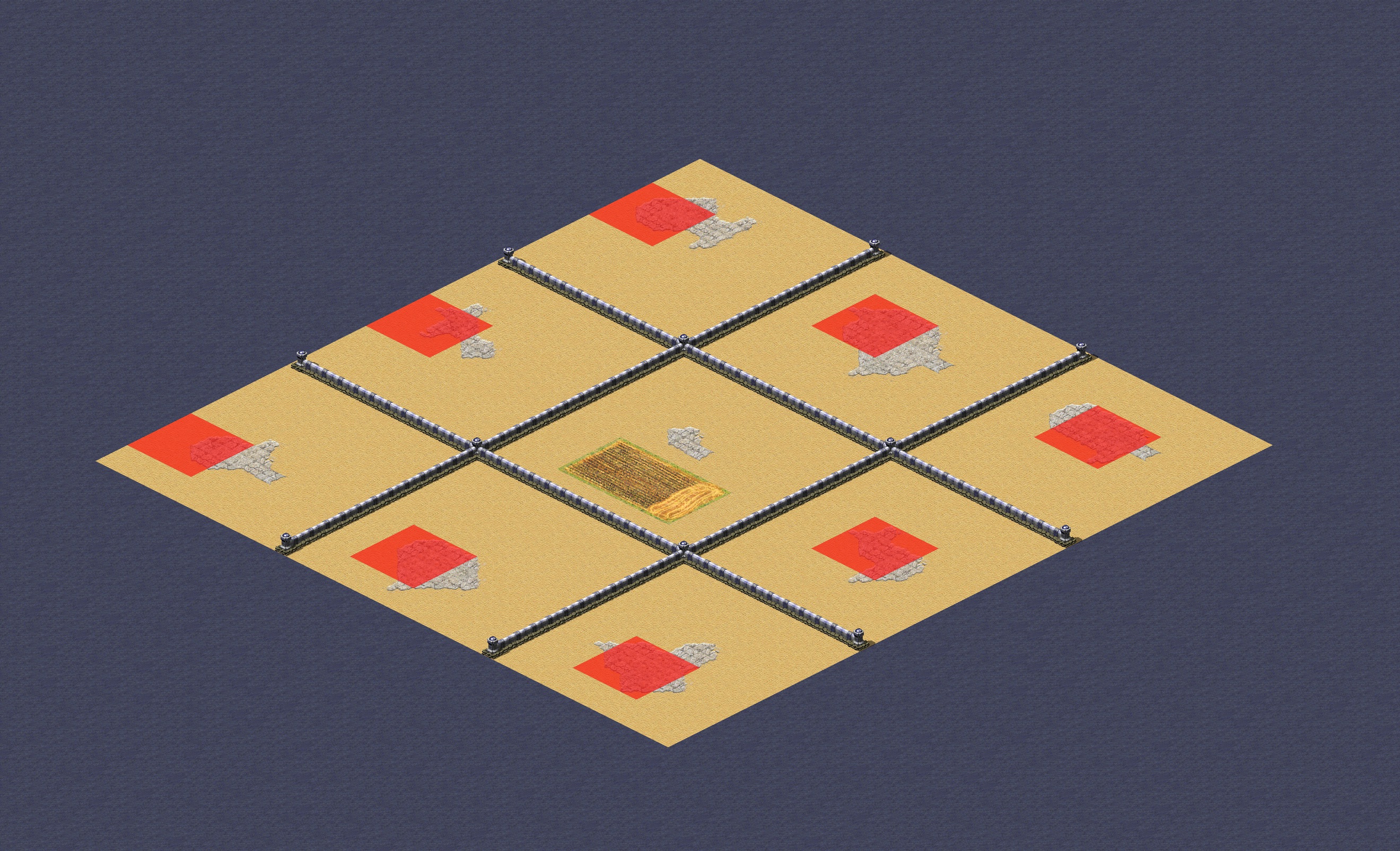 Rendered map: Tank Battle Rambo (2)