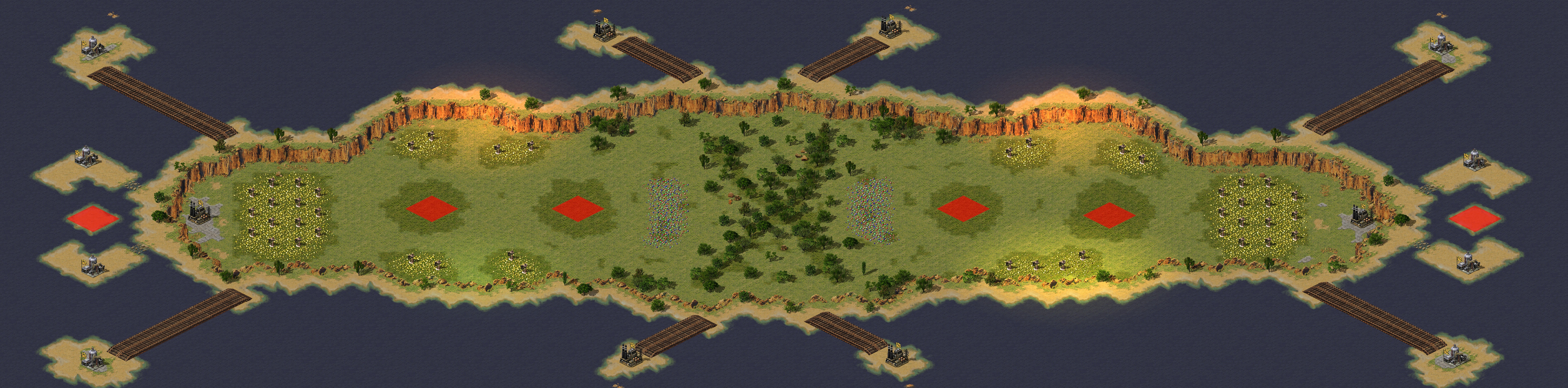 Rendered map: 海天王团战-草履虫