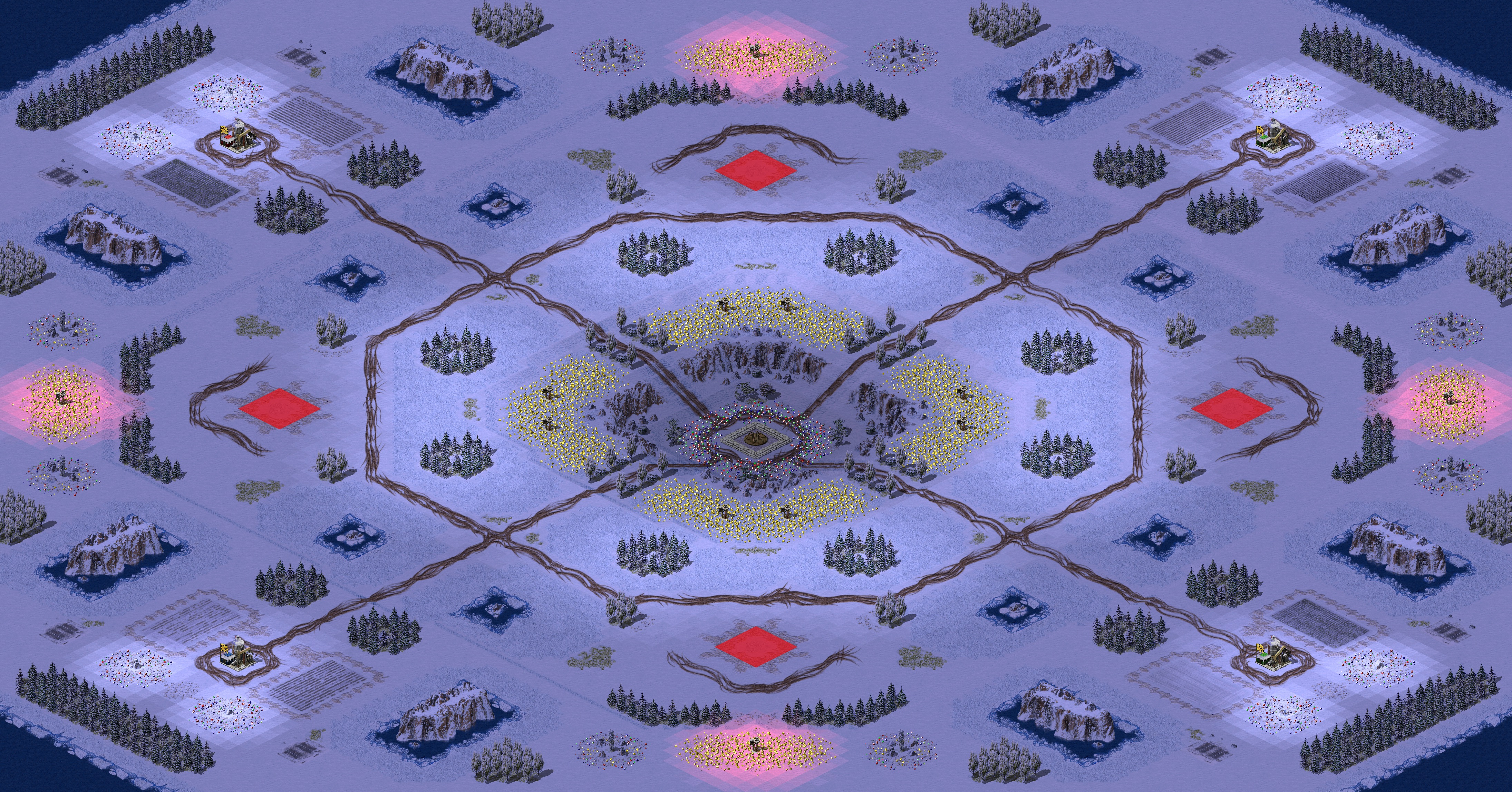 Rendered map: Earth Core (YR Port) (PreCaptured)