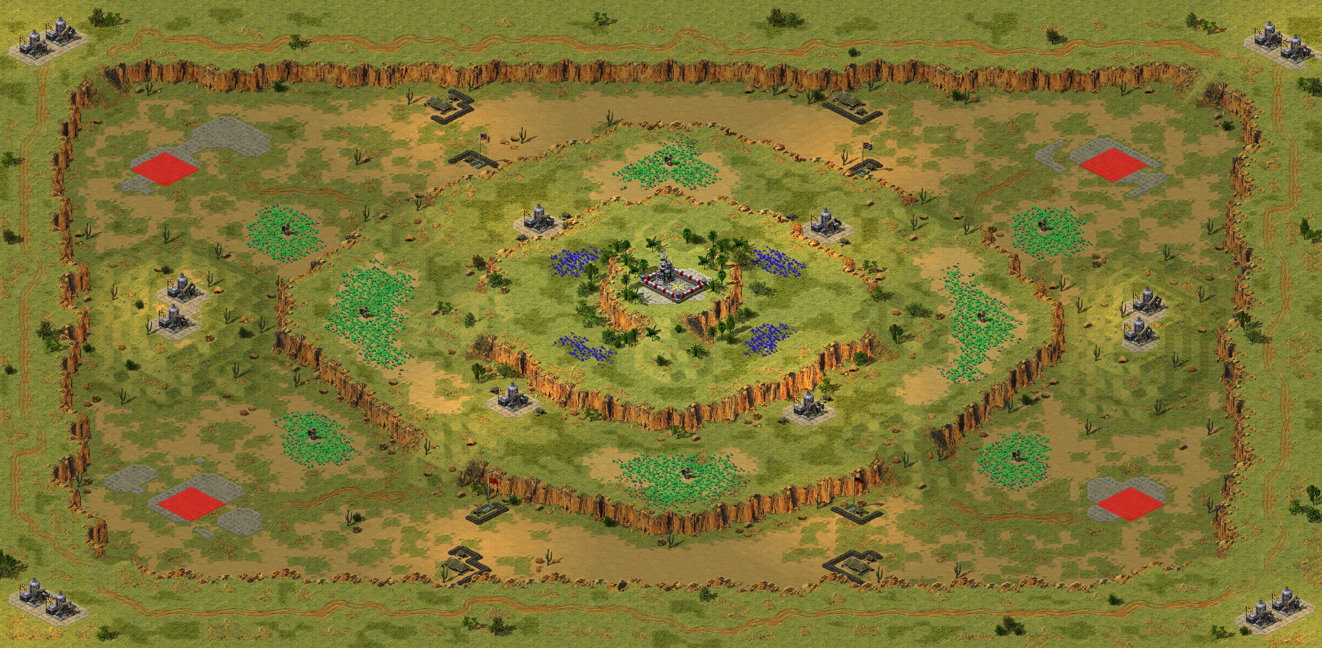 Rendered map: Tanya's Training Ground