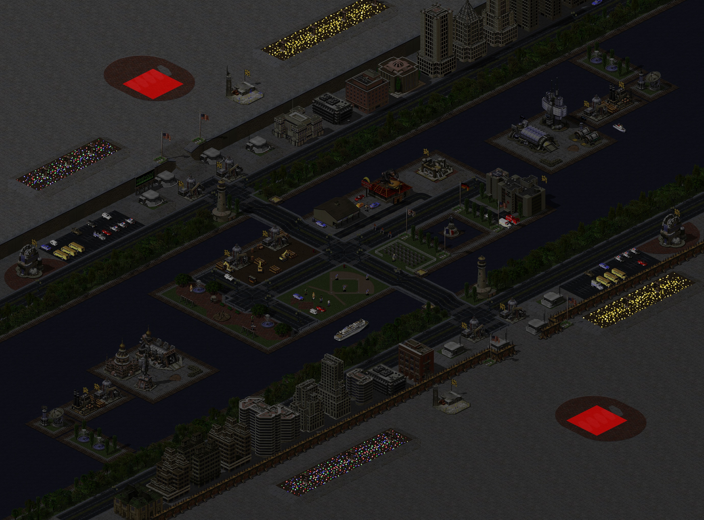 Rendered map: Urban Paradise 2