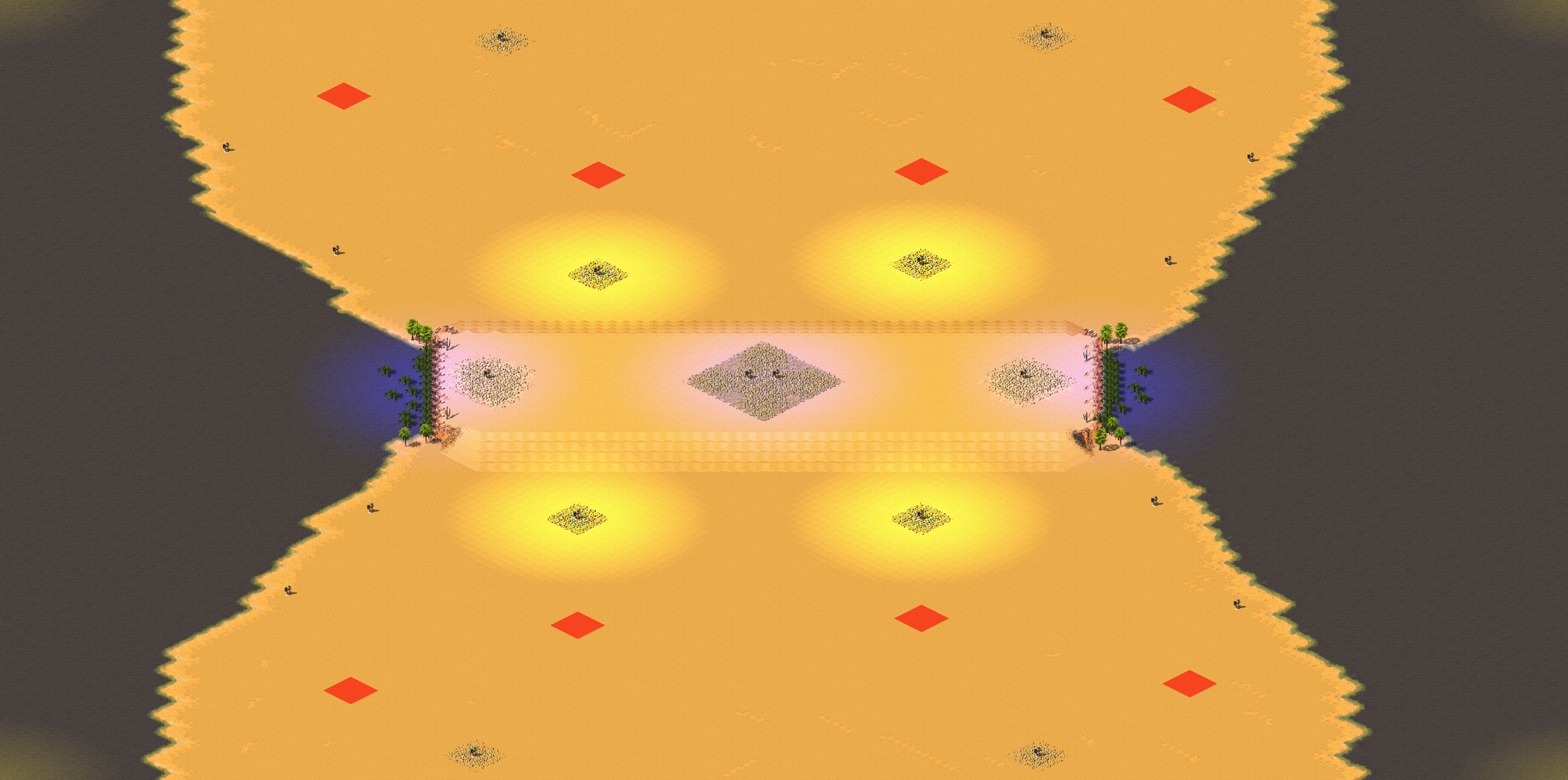 Rendered map: Advanced Unfair 4v4 #2