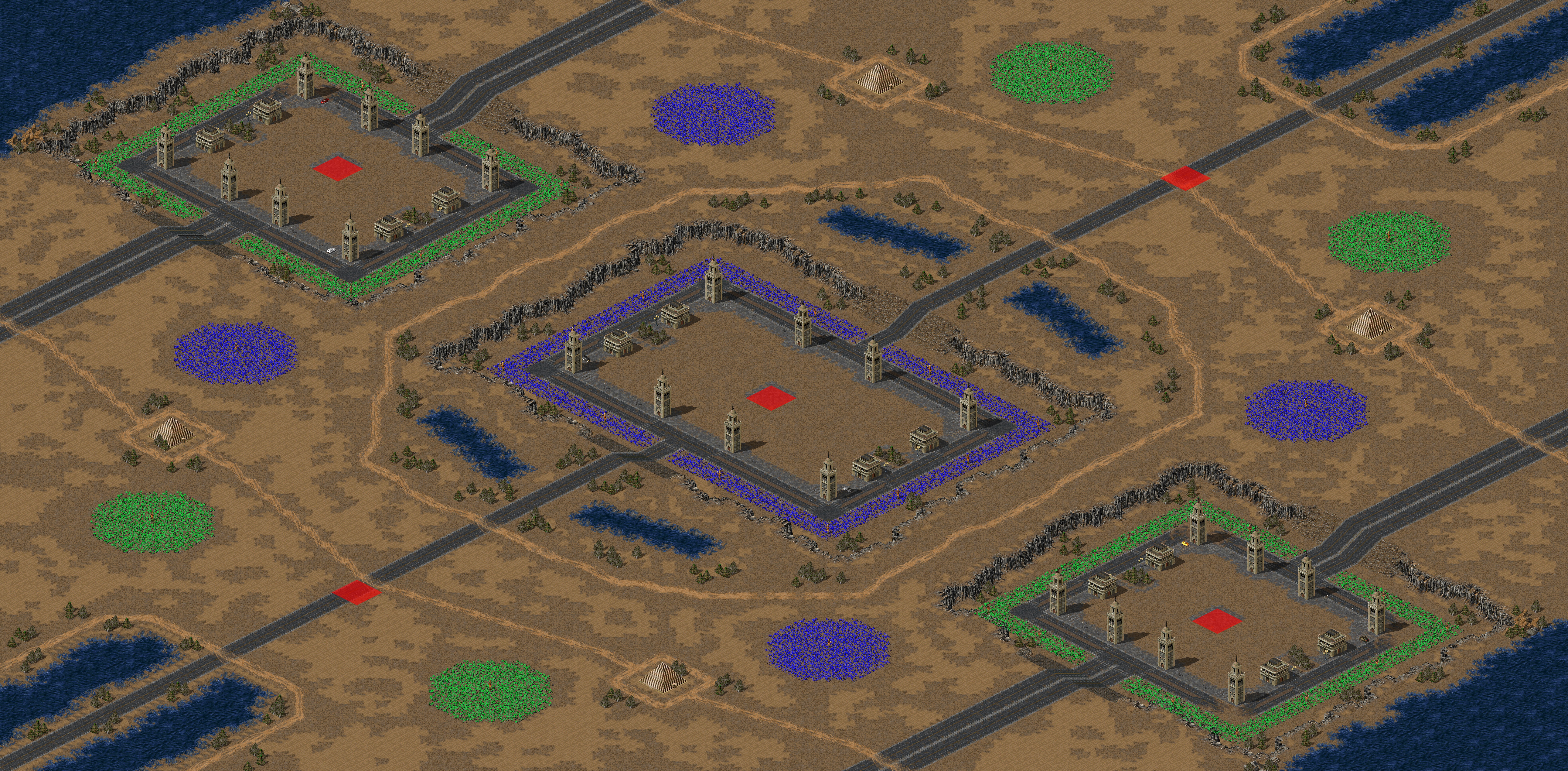 Rendered map: (5) No Mans Land