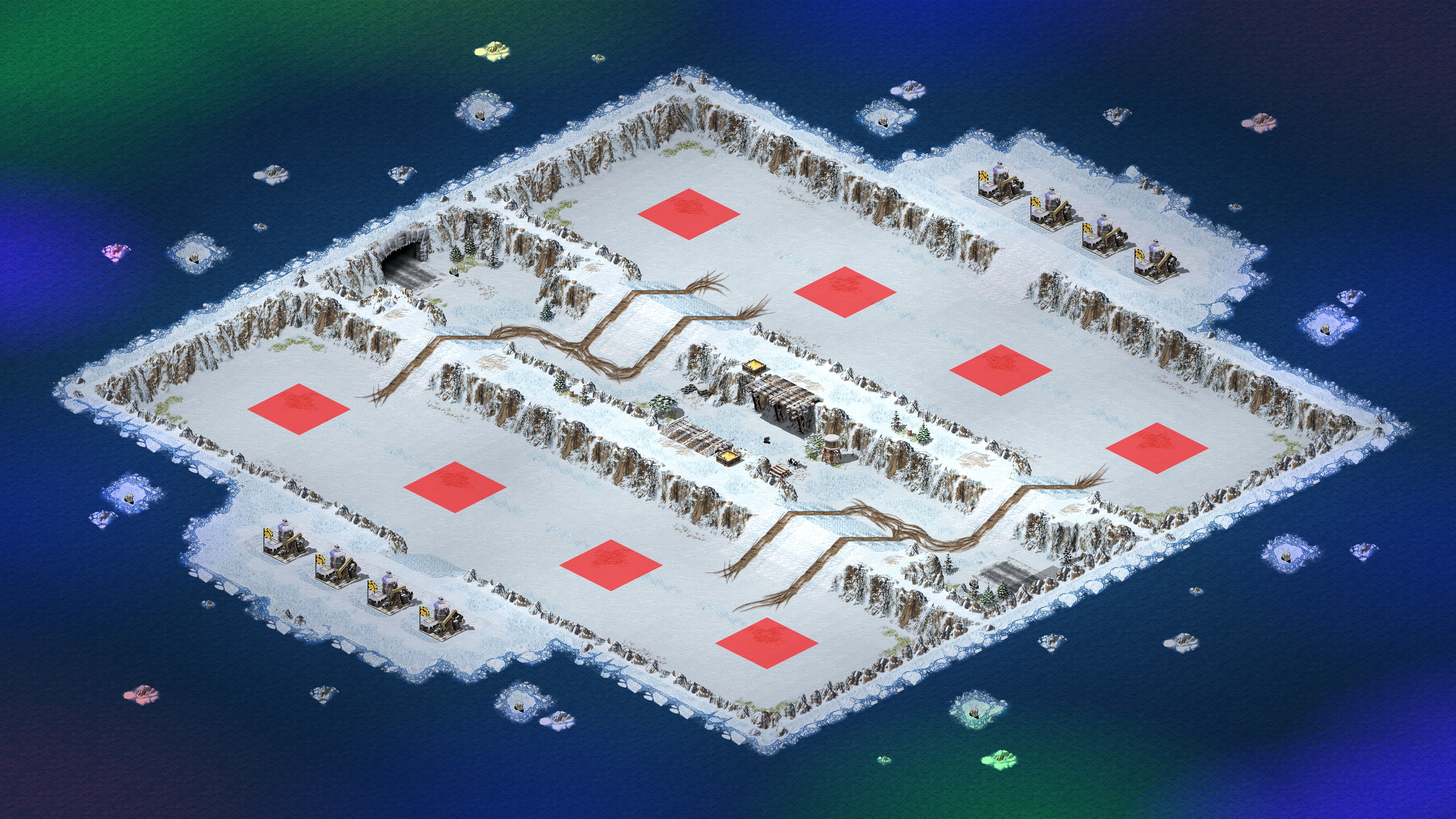 Rendered map: Gemini Basin