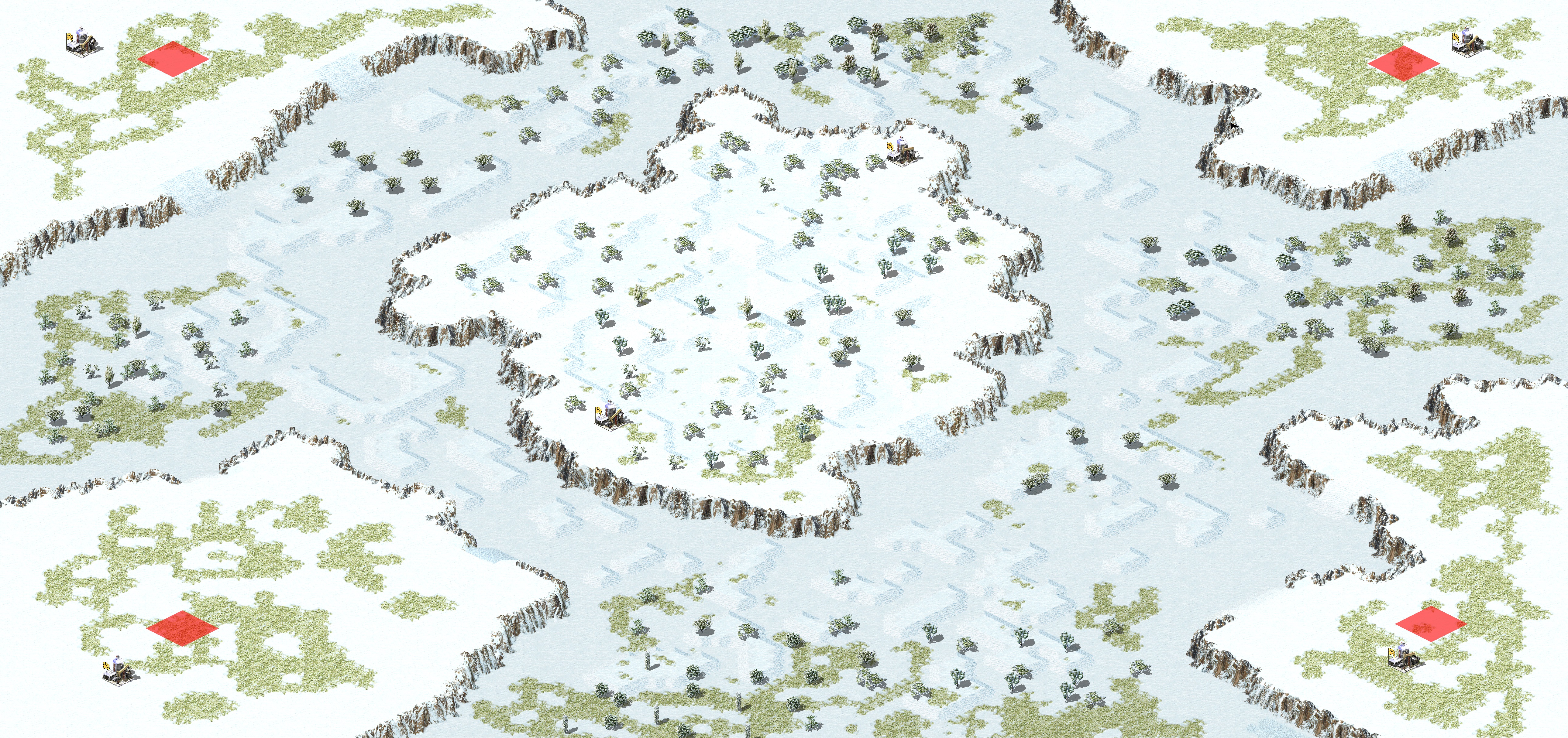 Rendered map: Soldier War 1.0