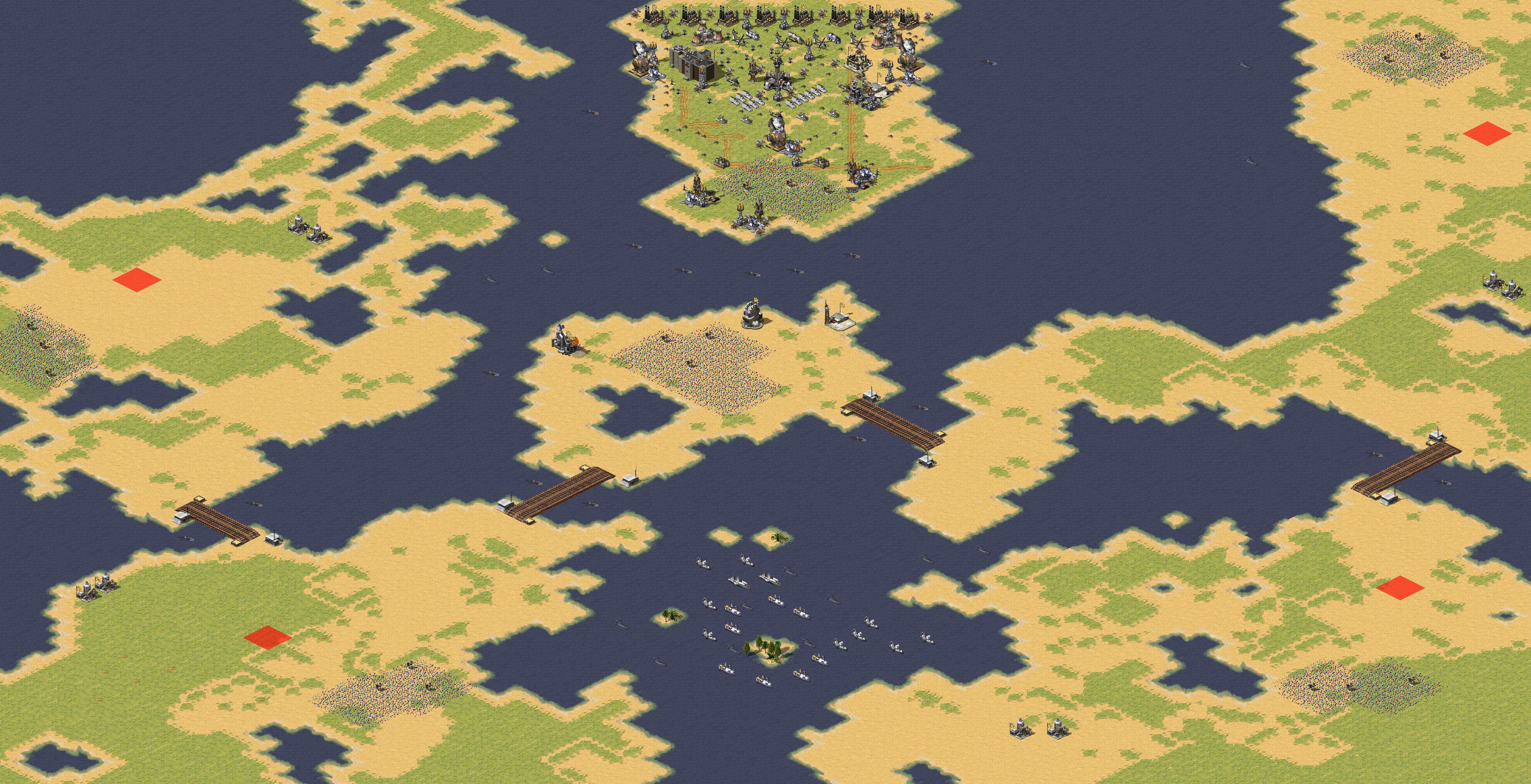 Rendered map: Diesis's Shoals