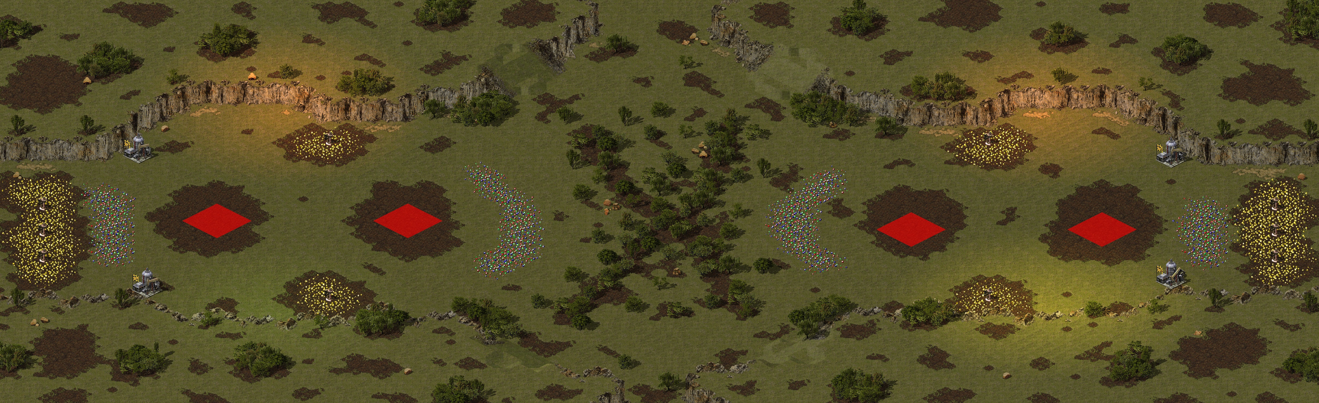 Rendered map: Offense Defense