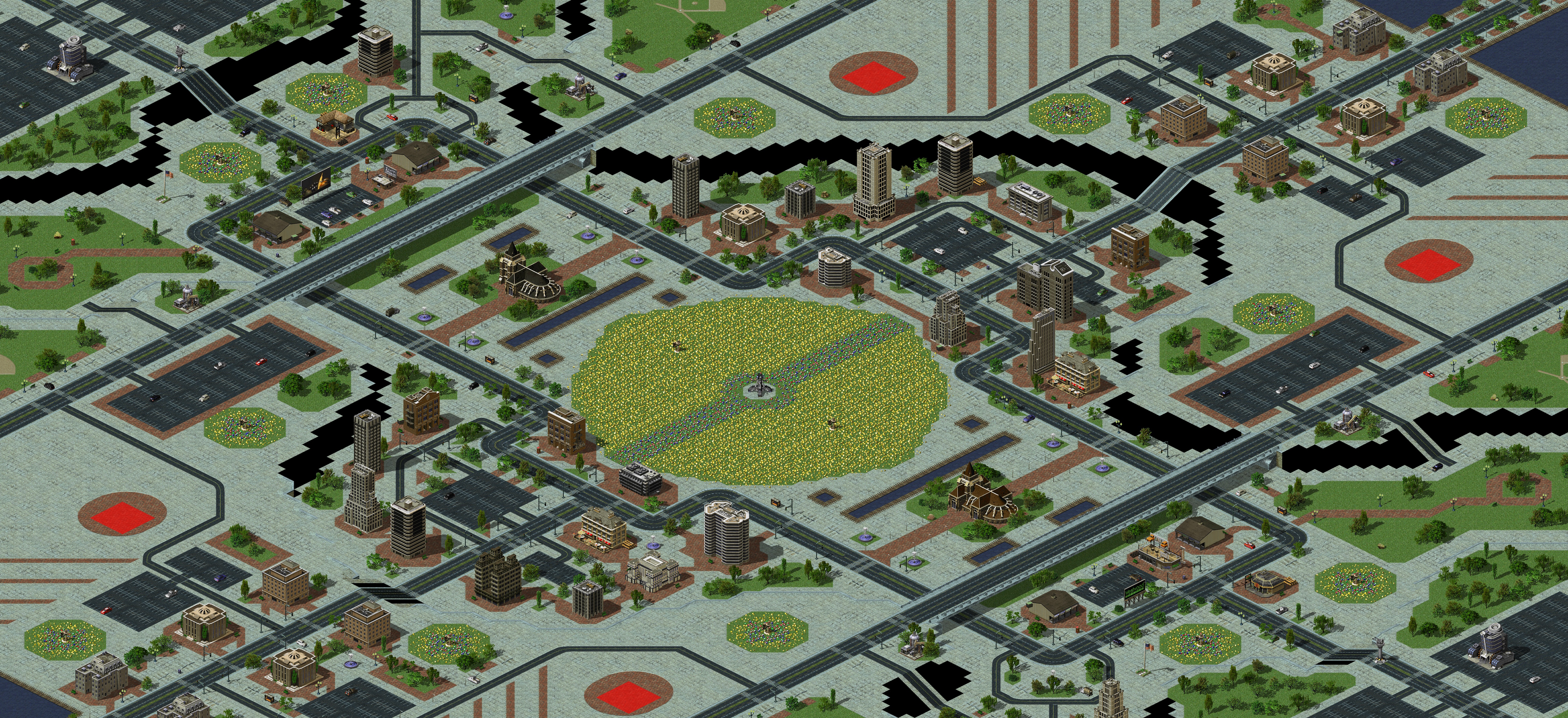 Rendered map: Metro Midway
