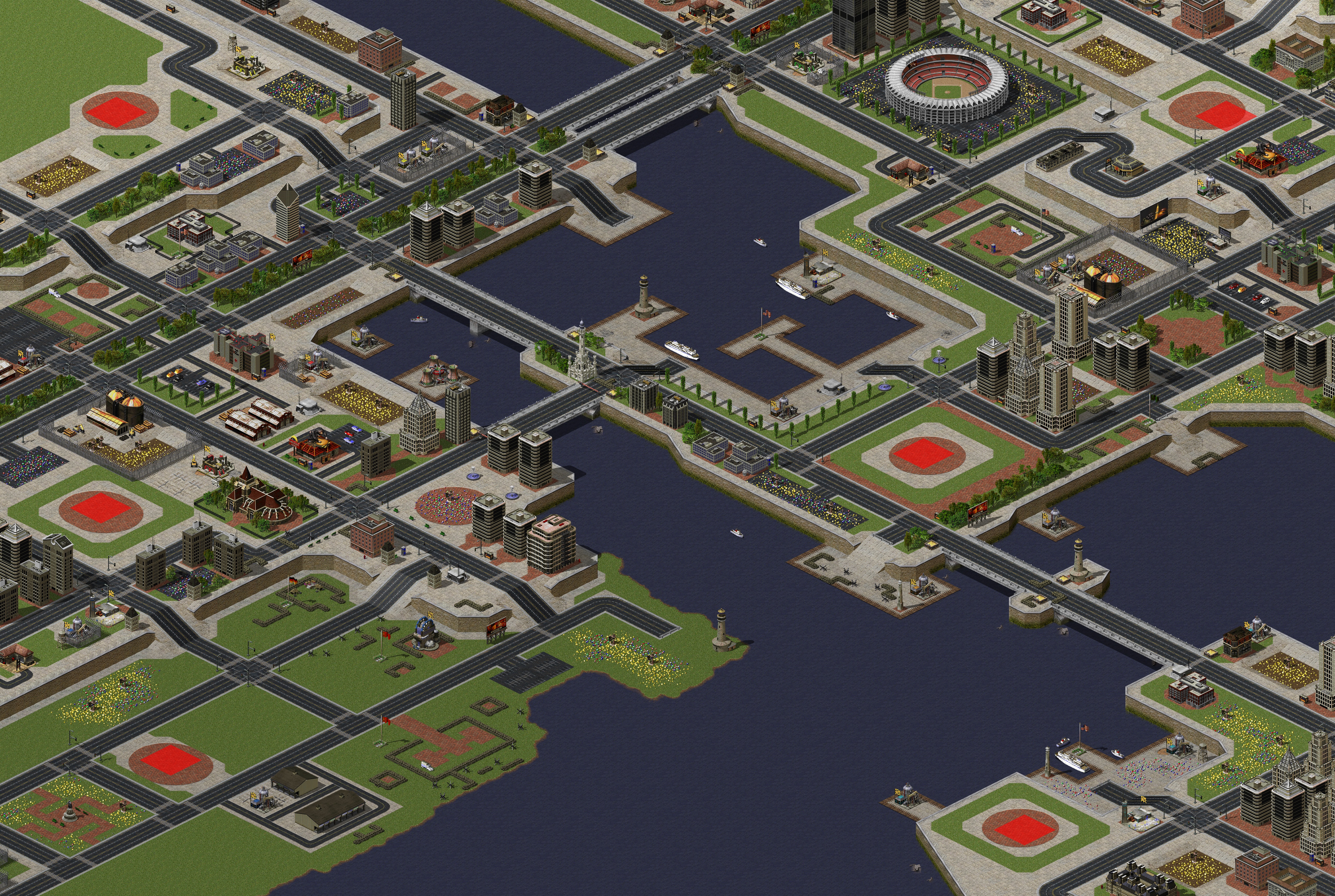 Rendered map: Buffed - Windy City Riot