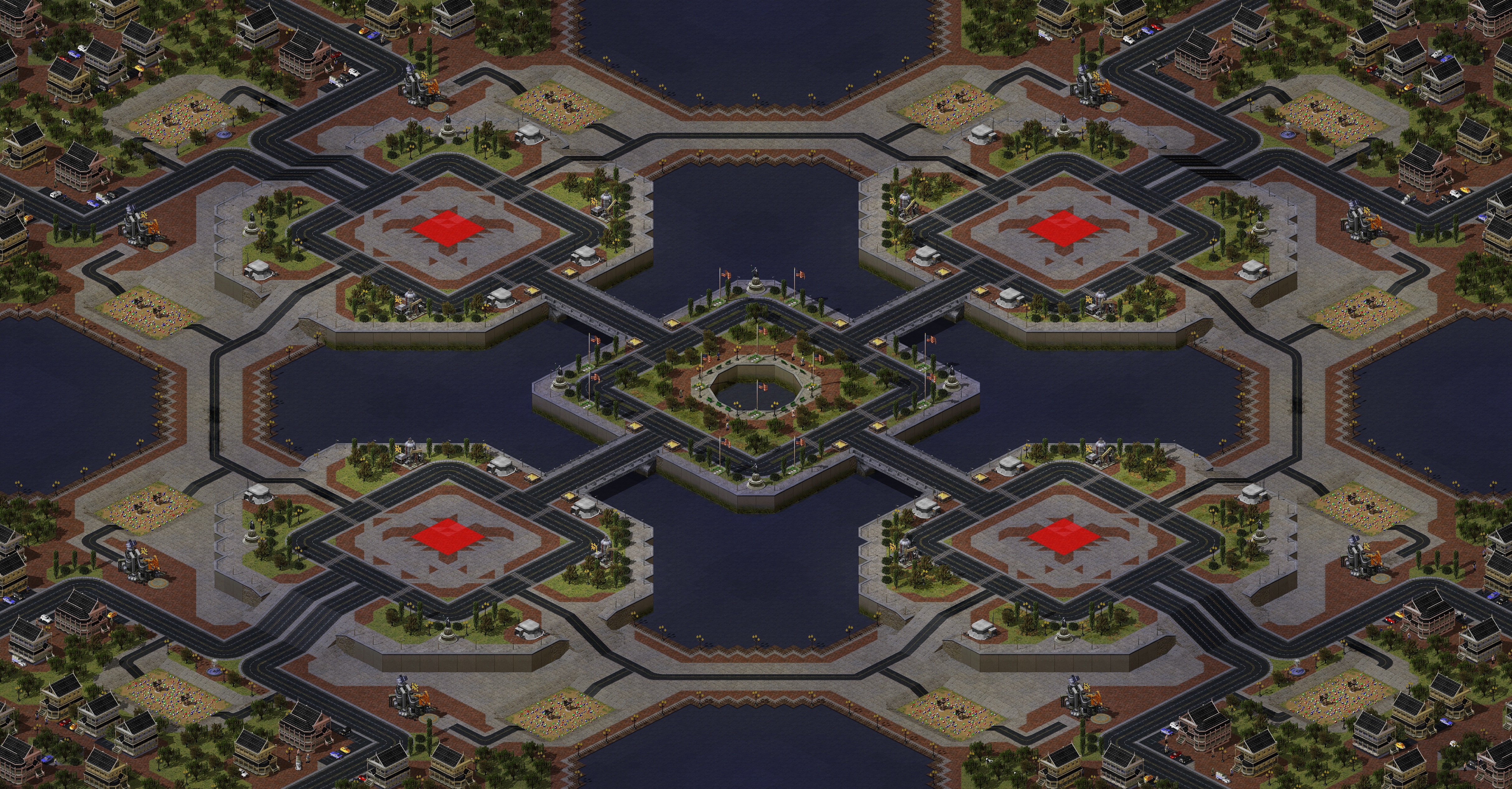 Rendered map: Memorial Park USA