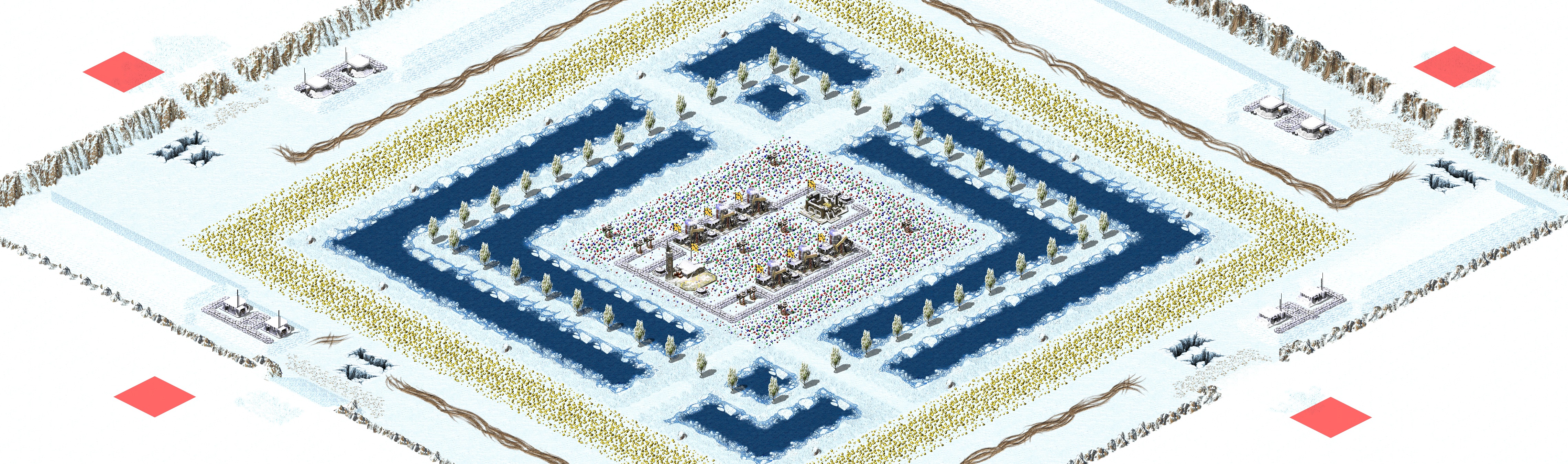 Rendered map: Gem Island