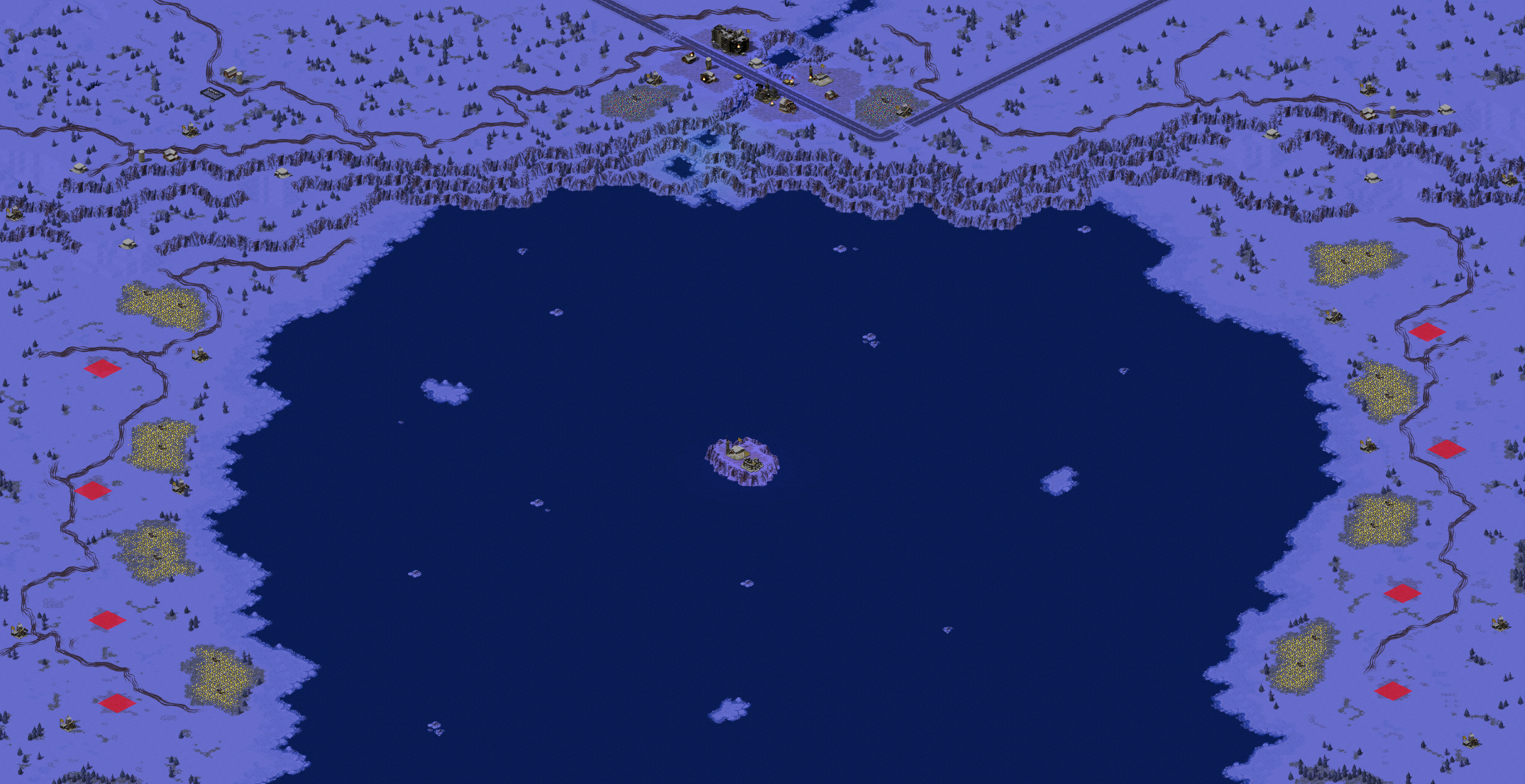 Rendered map: Babel Mountain