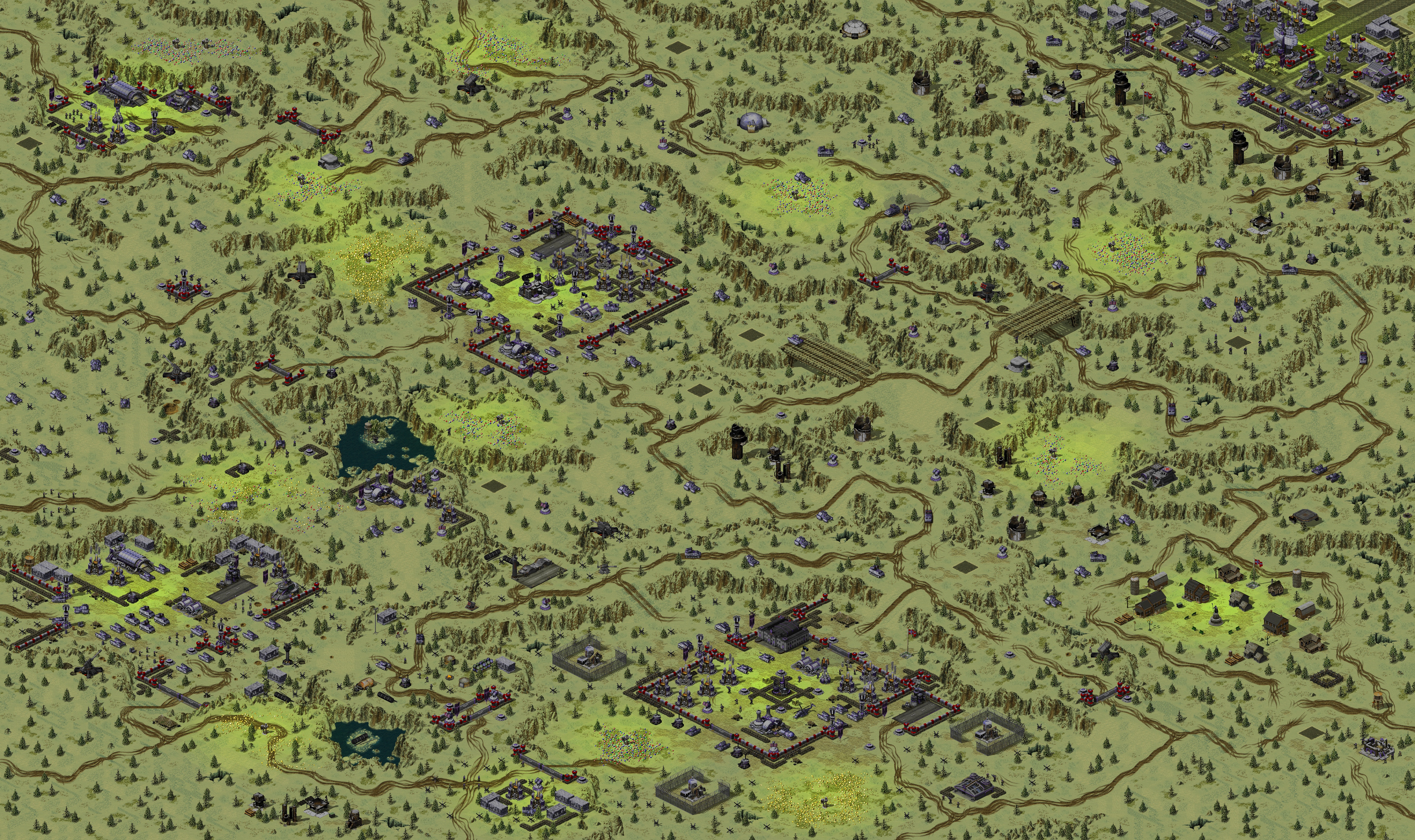 Rendered map: Allied Mission 15: Stone Cold Crazy