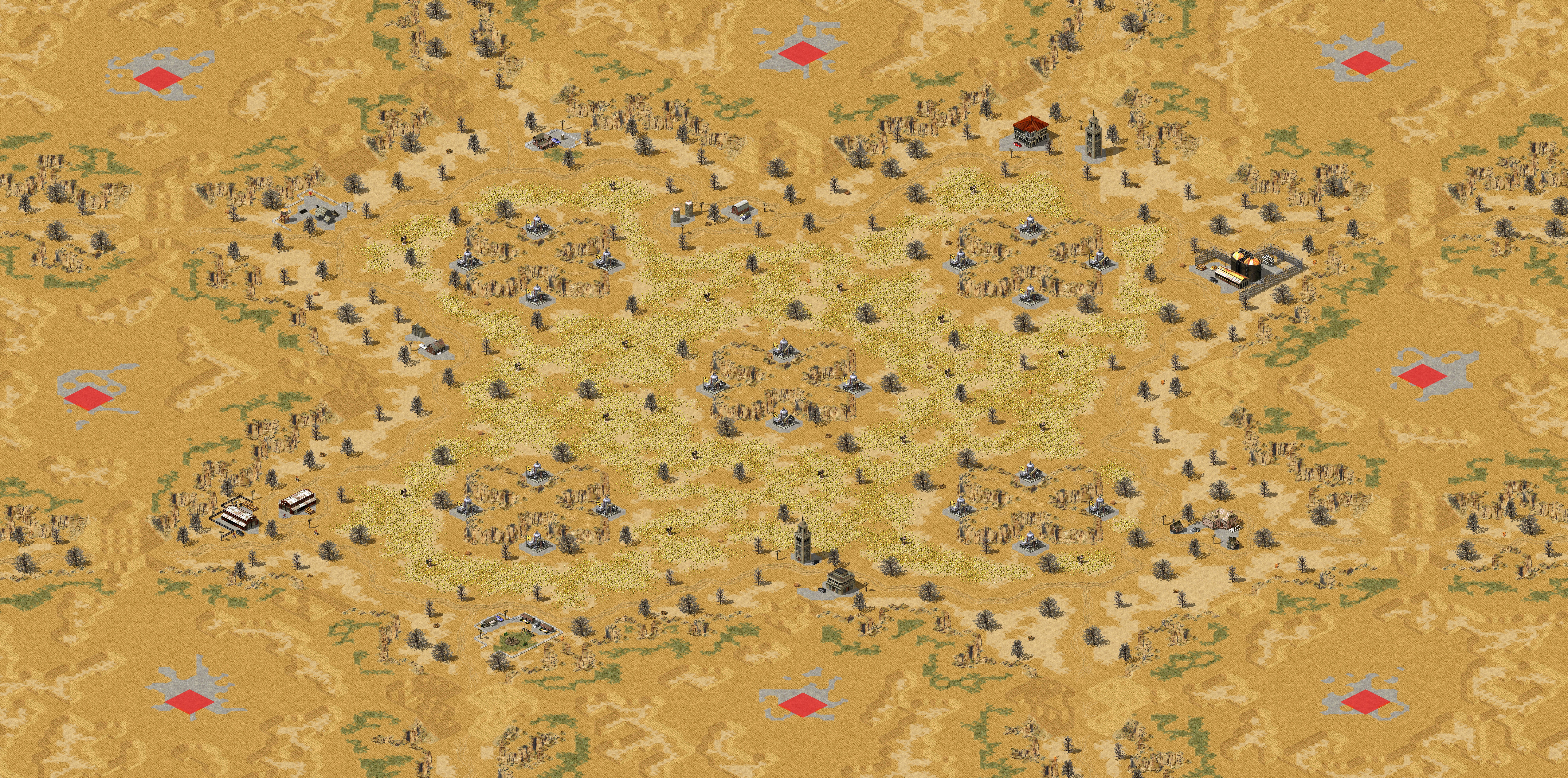 Rendered map: Ore Pit (2-8)