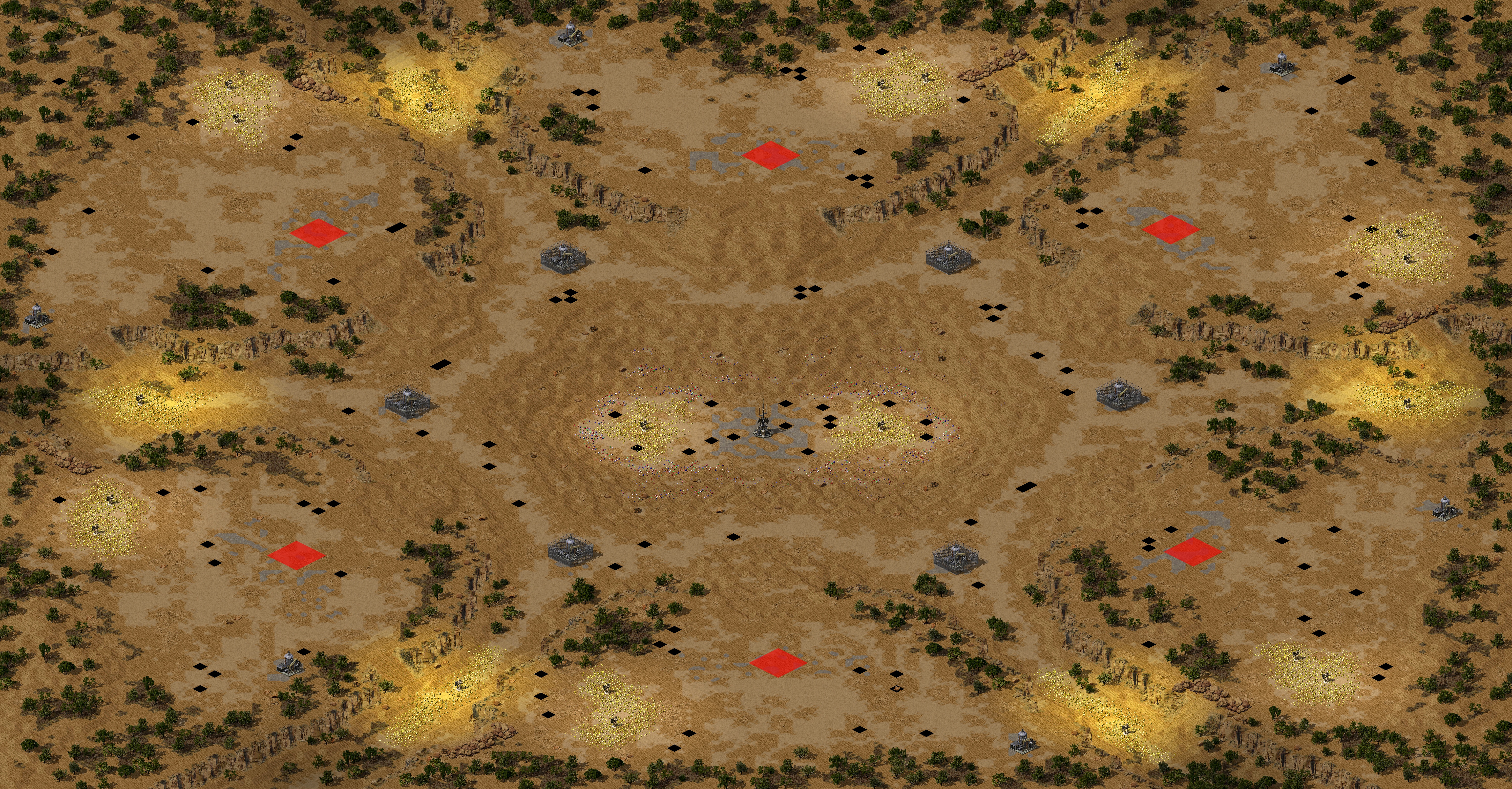 Rendered map: DEFCON Six