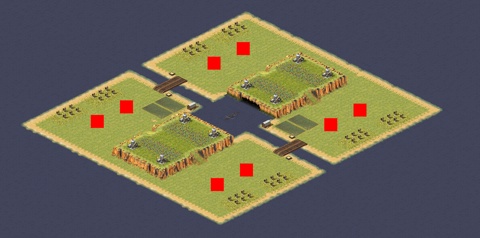 Rendered preview of 4v4 Divided in Two