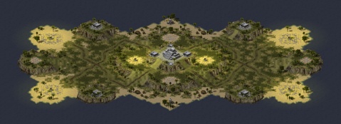Rendered preview of Tournament Temple
