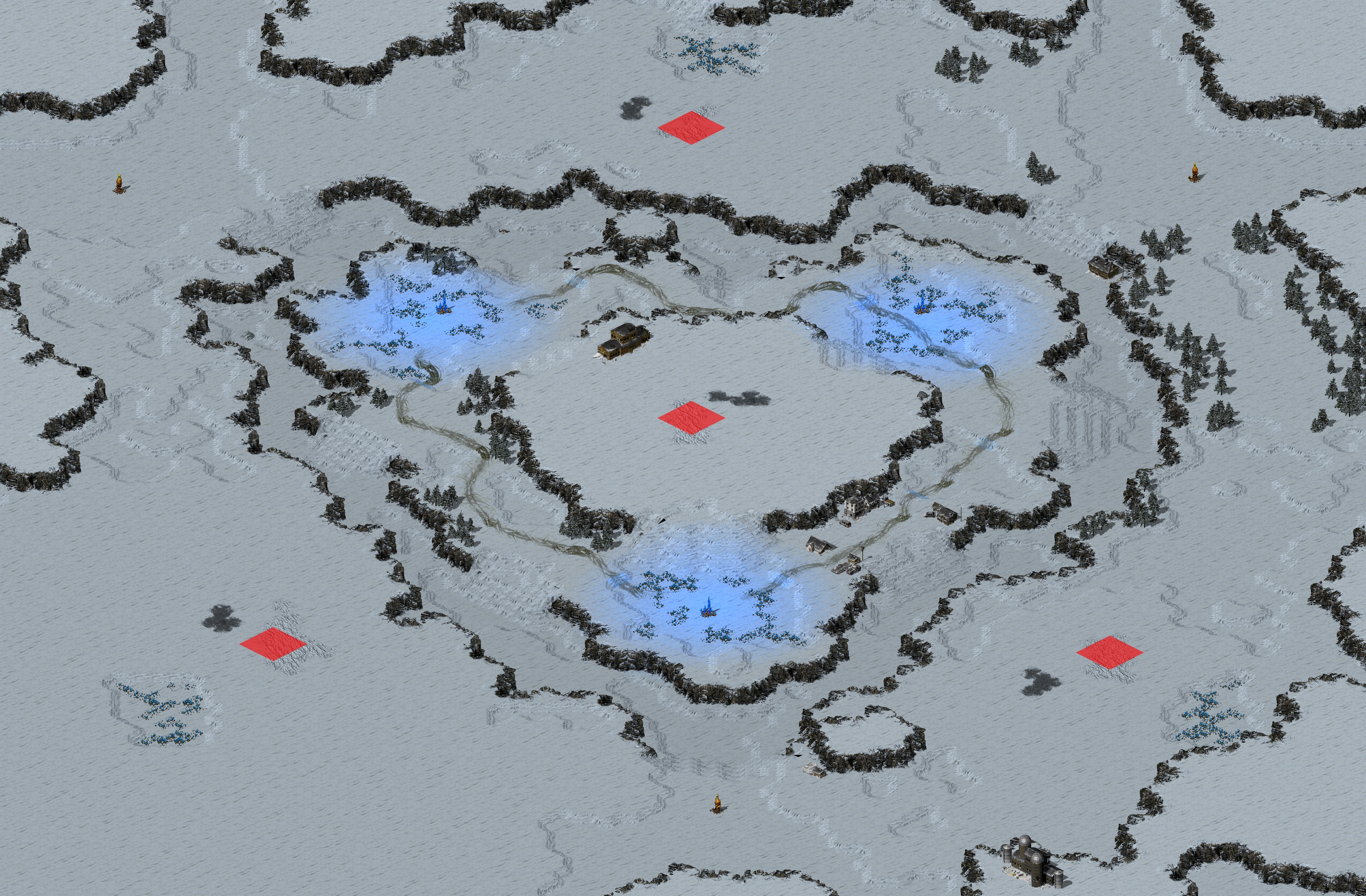 Rendered map: DM: Cold Flux (4)