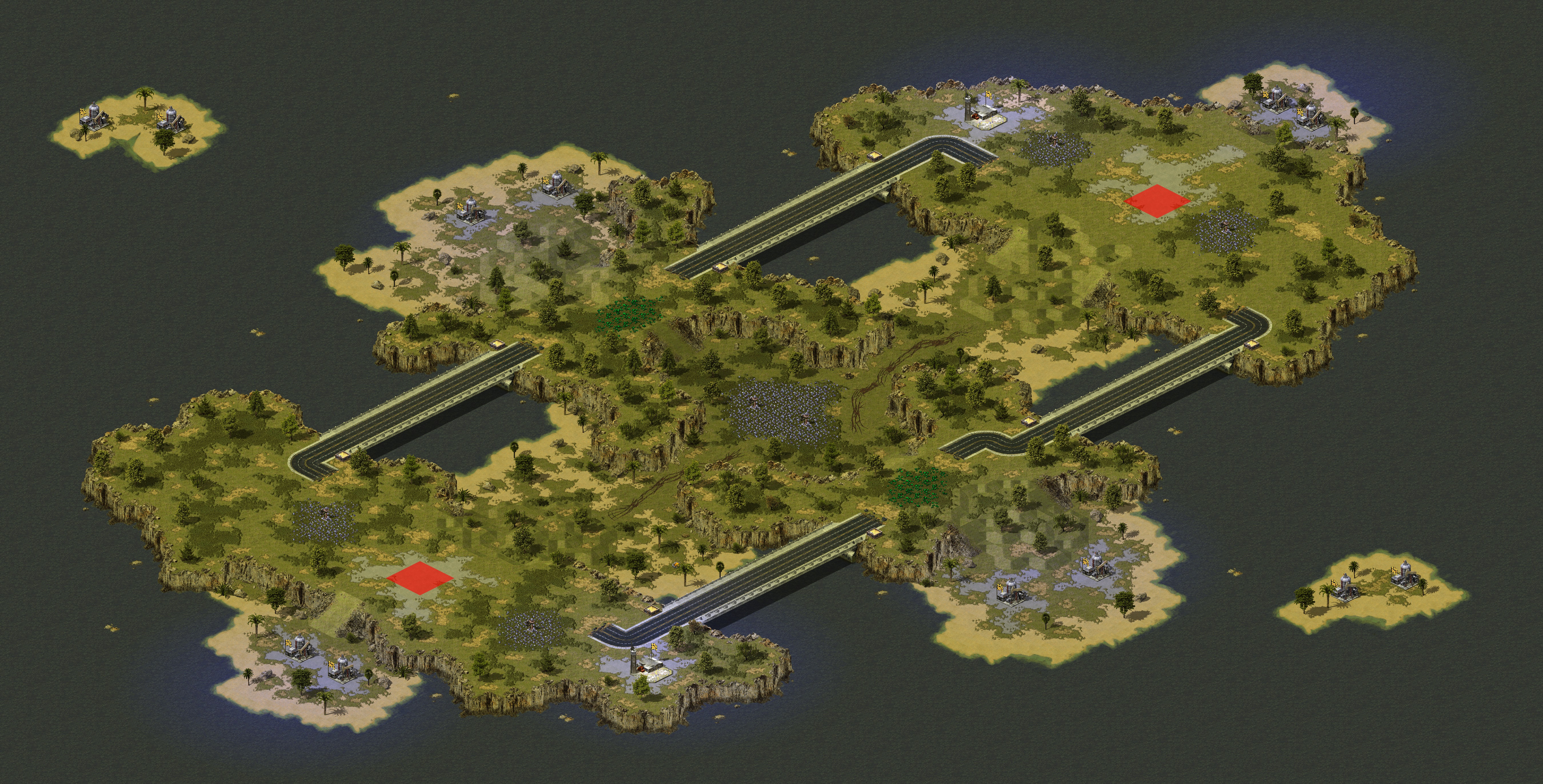 Rendered map: Meat Grinder