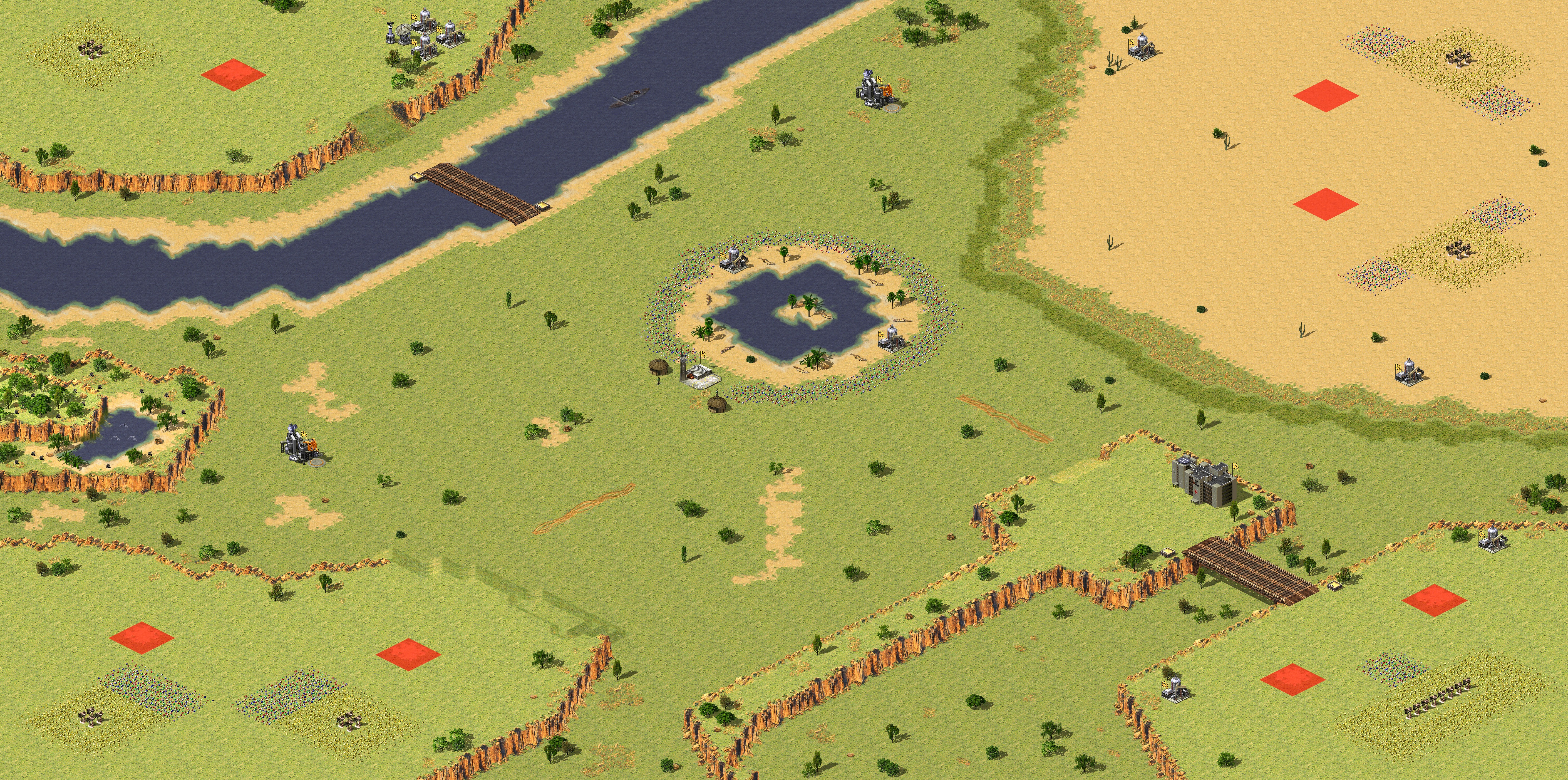 Rendered map: Mystery Land (Free-for-All)
