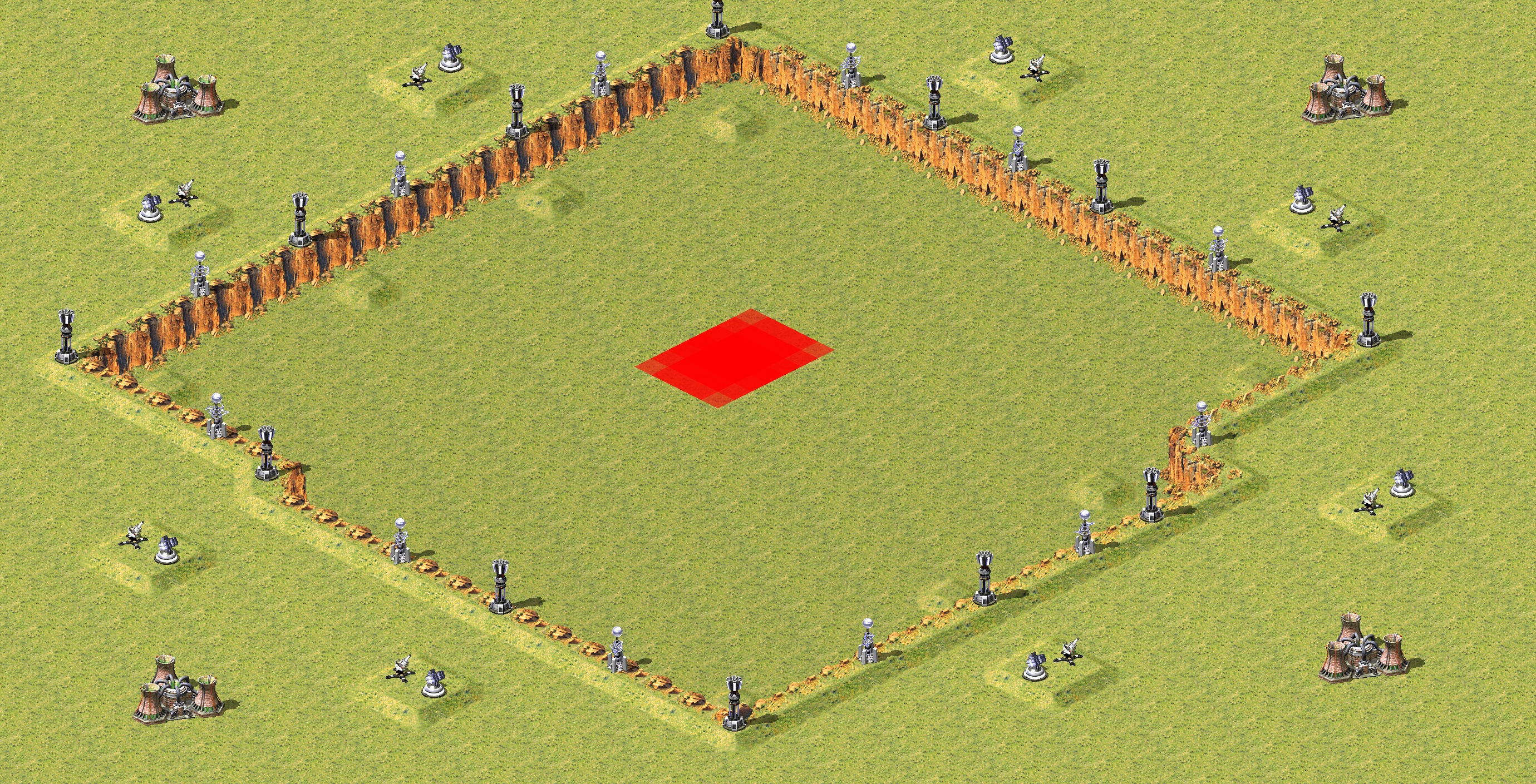 Rendered map: Dense Barriers (2)