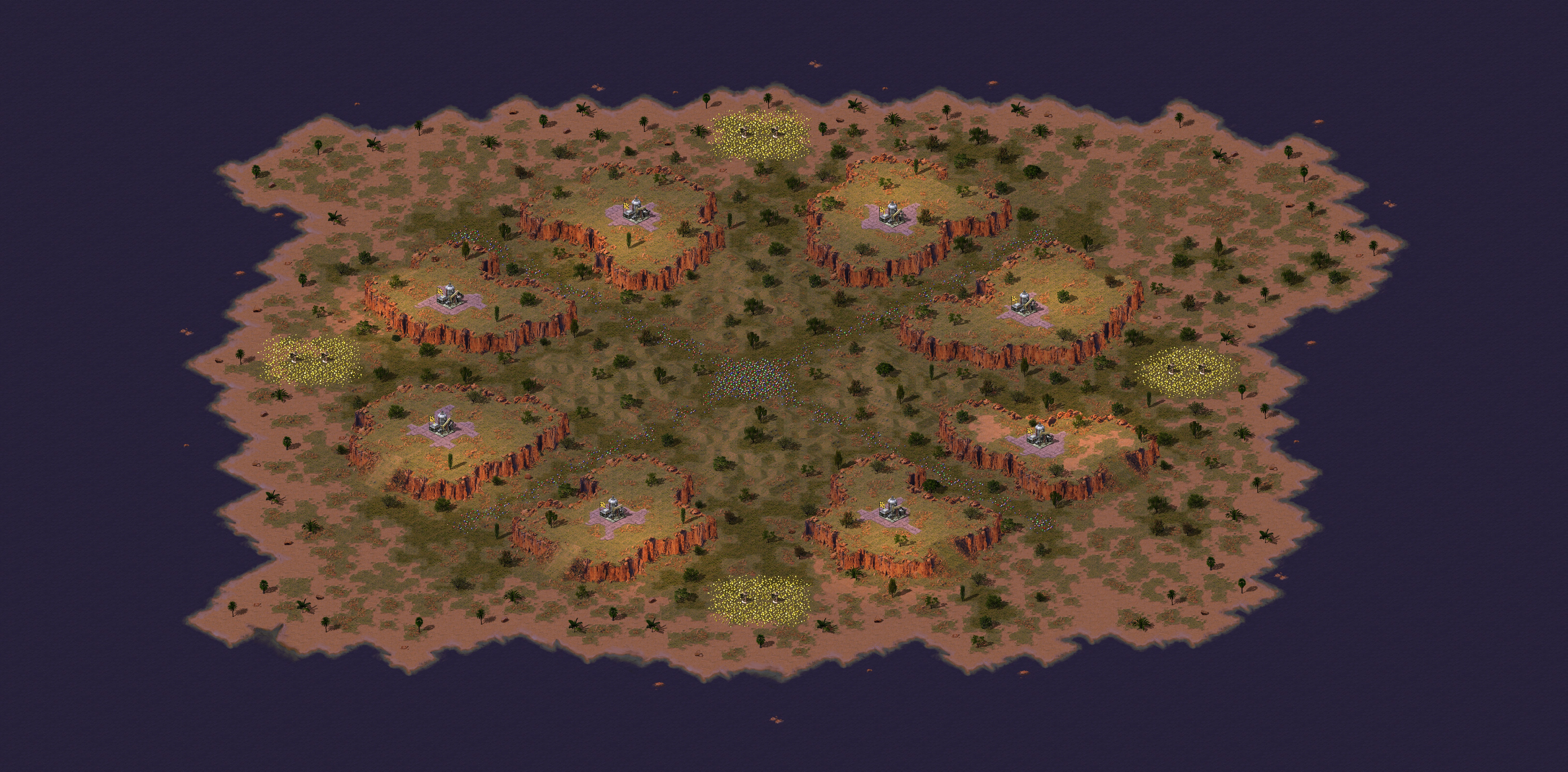 Rendered map: Valley of Gems