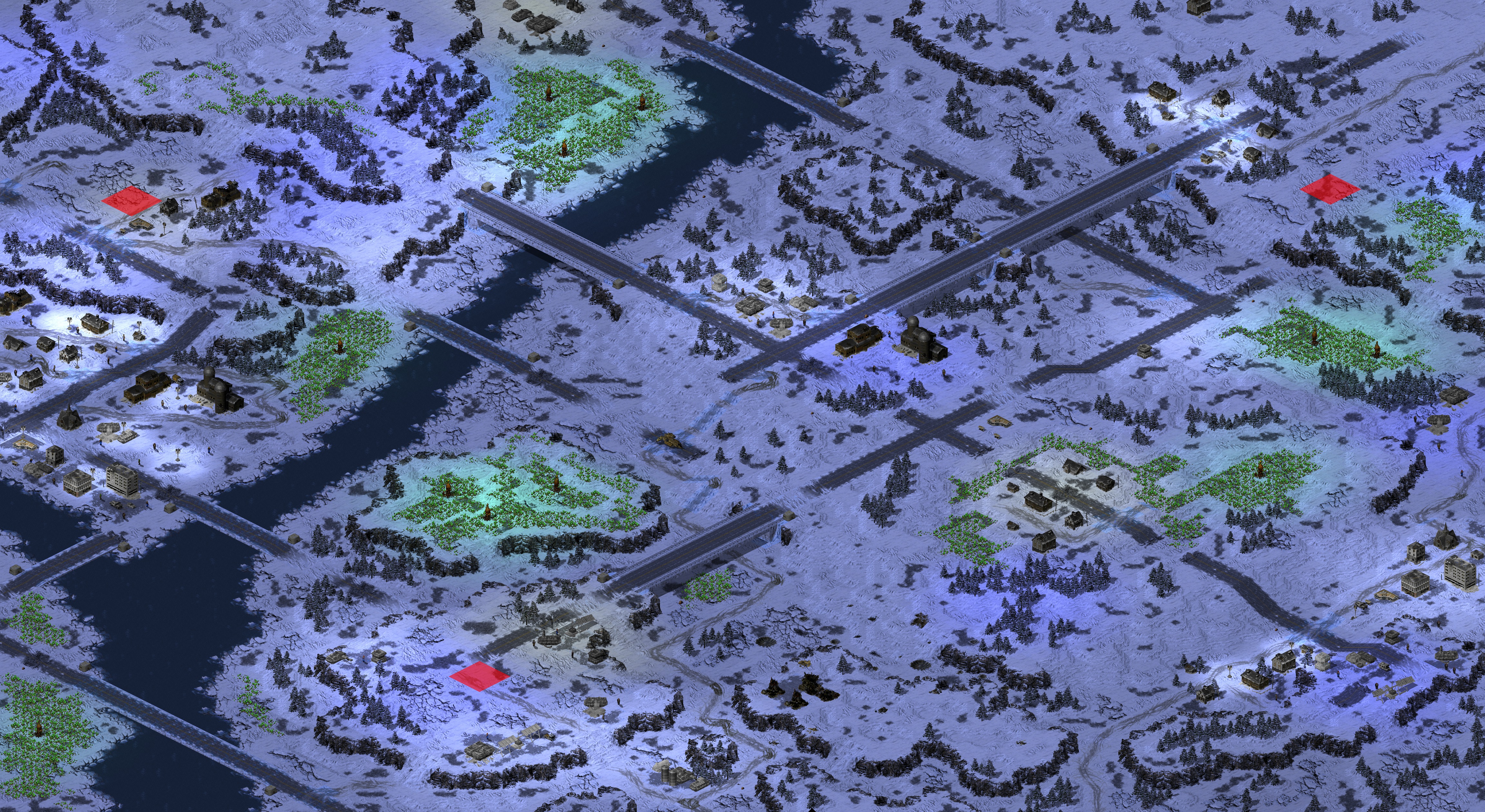 Rendered map: Aleutian Mist