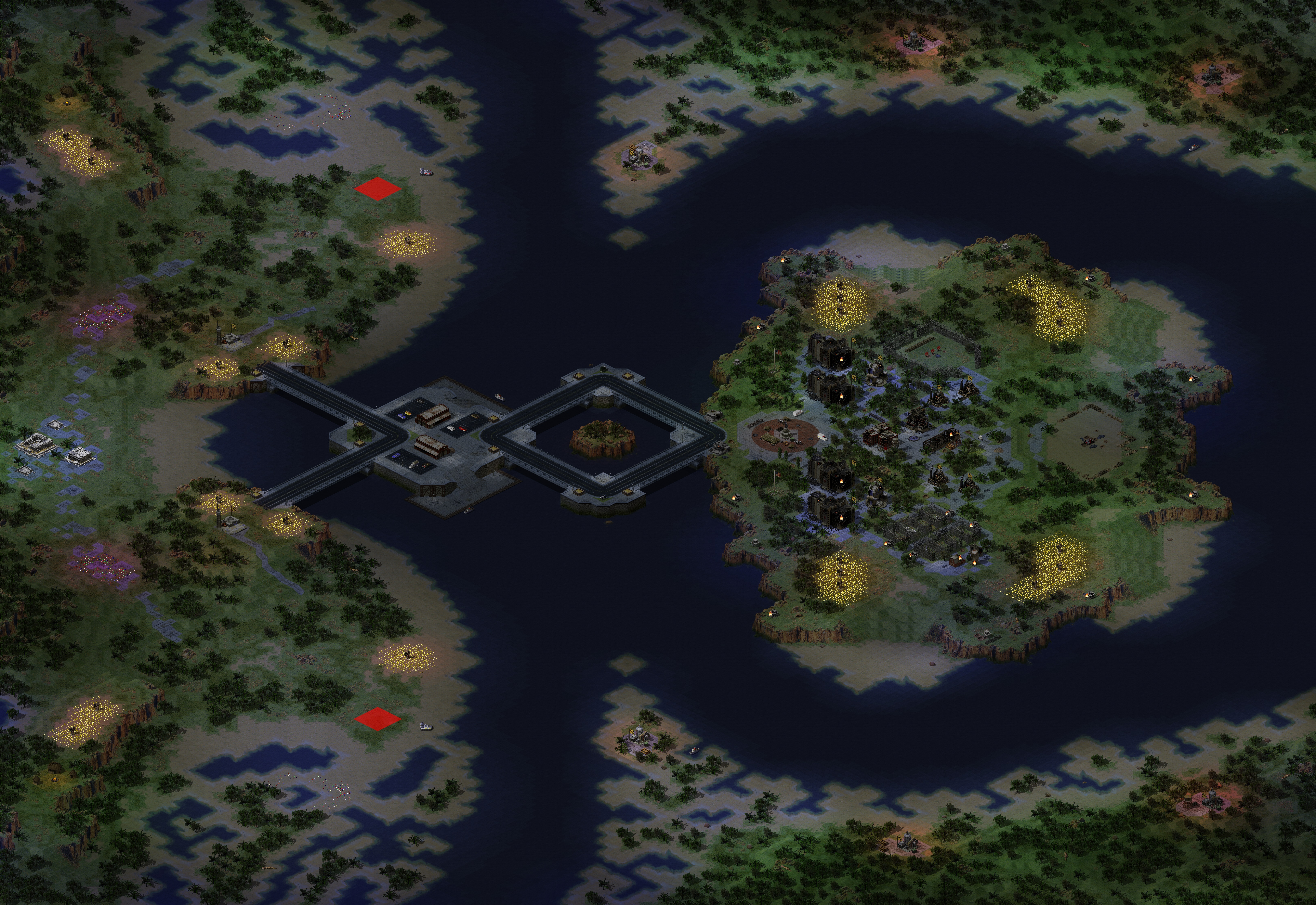 Rendered map: Outbreak v3