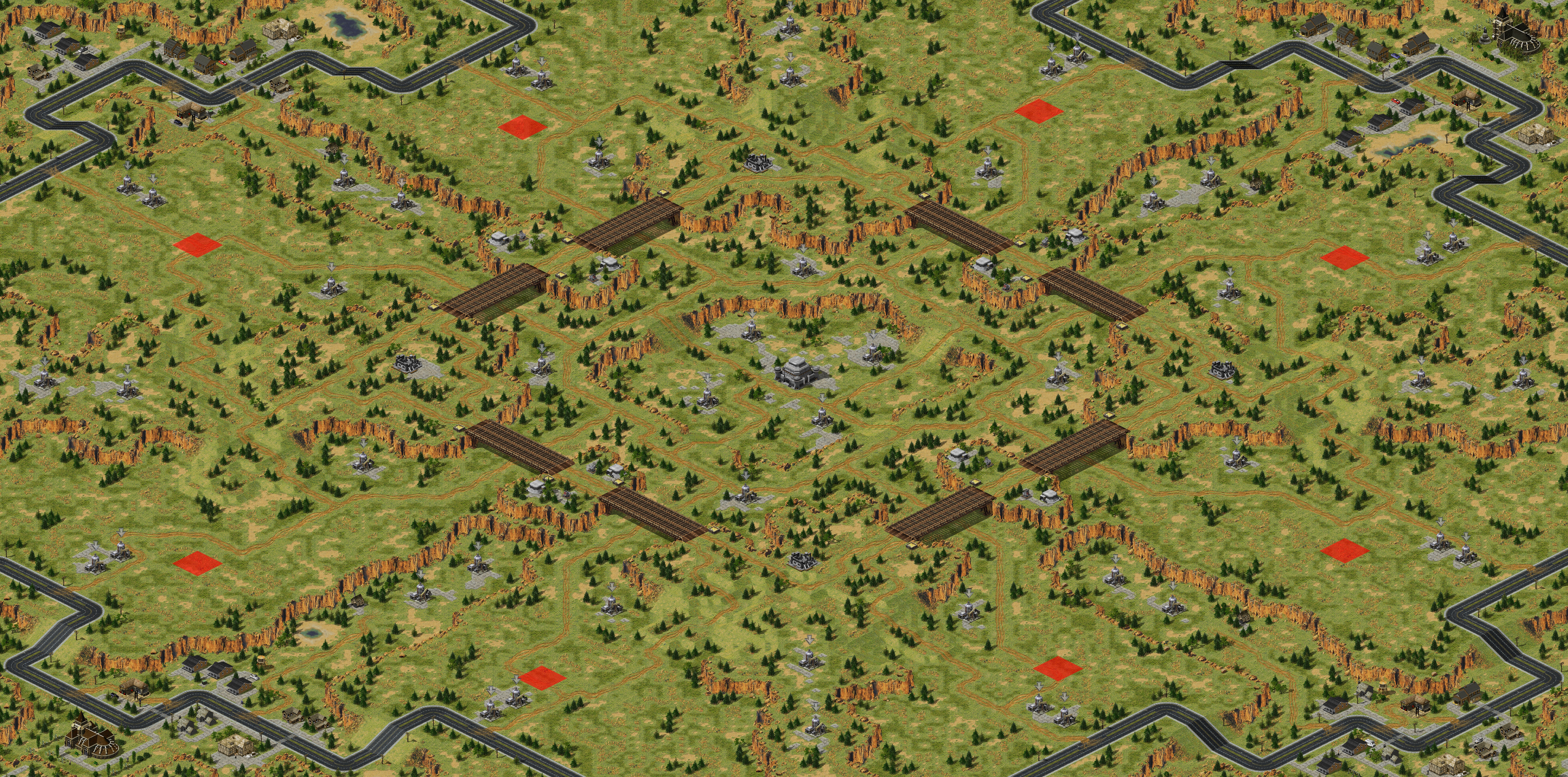 Rendered map: Ultimate Arena
