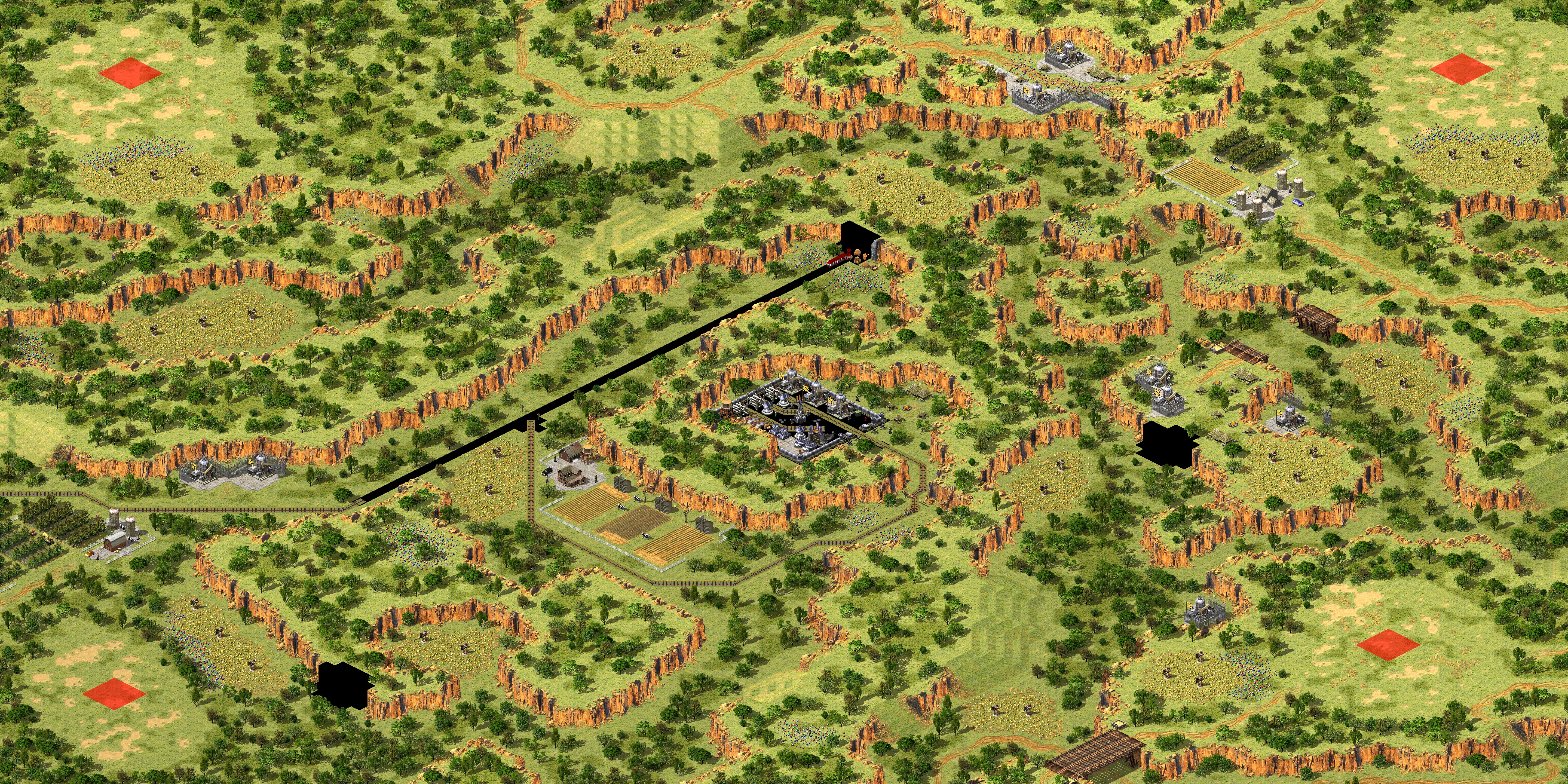 Rendered map: Reborn 2.0 - Mountain Adventures