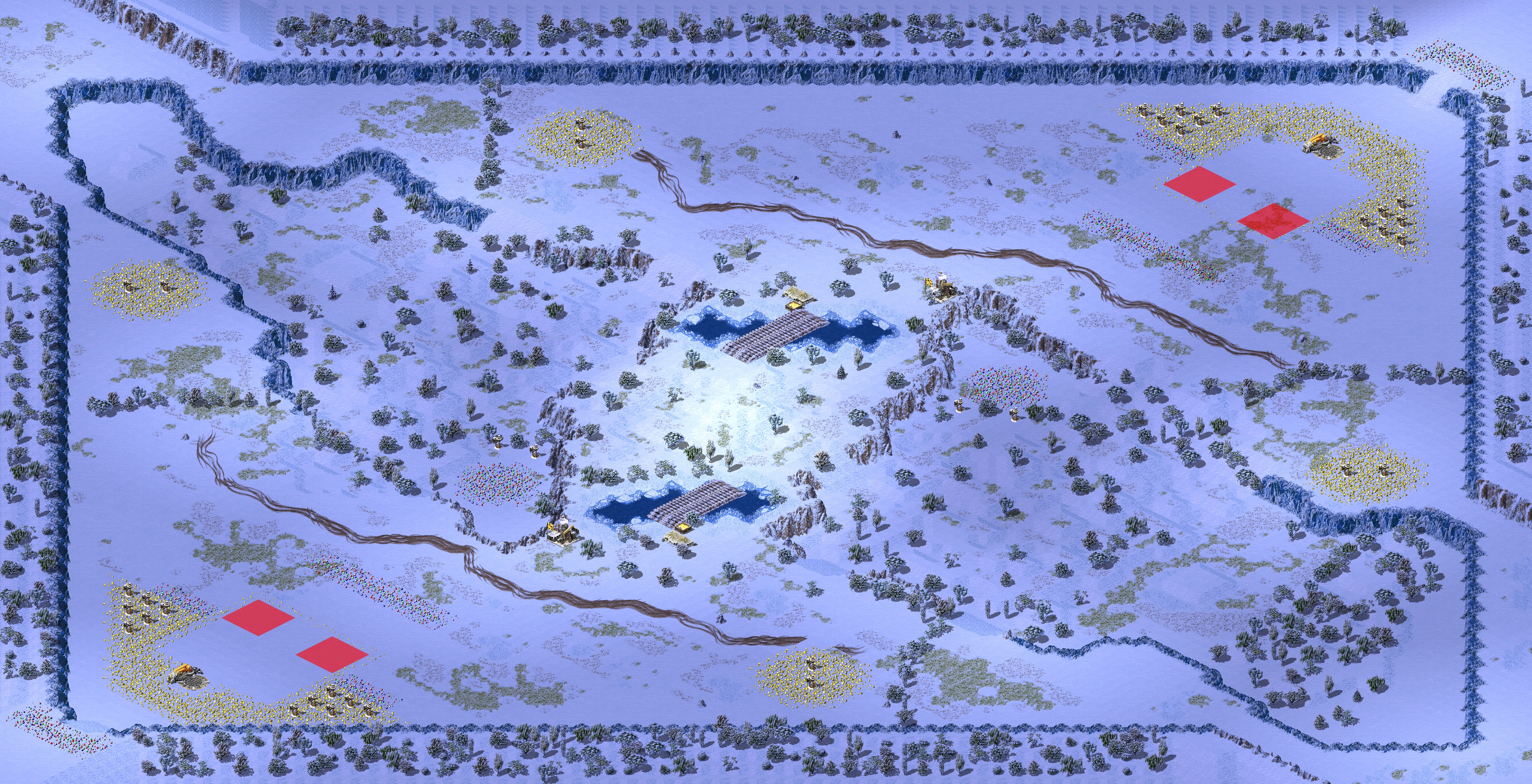 Rendered map: 暗杀计划 无高地