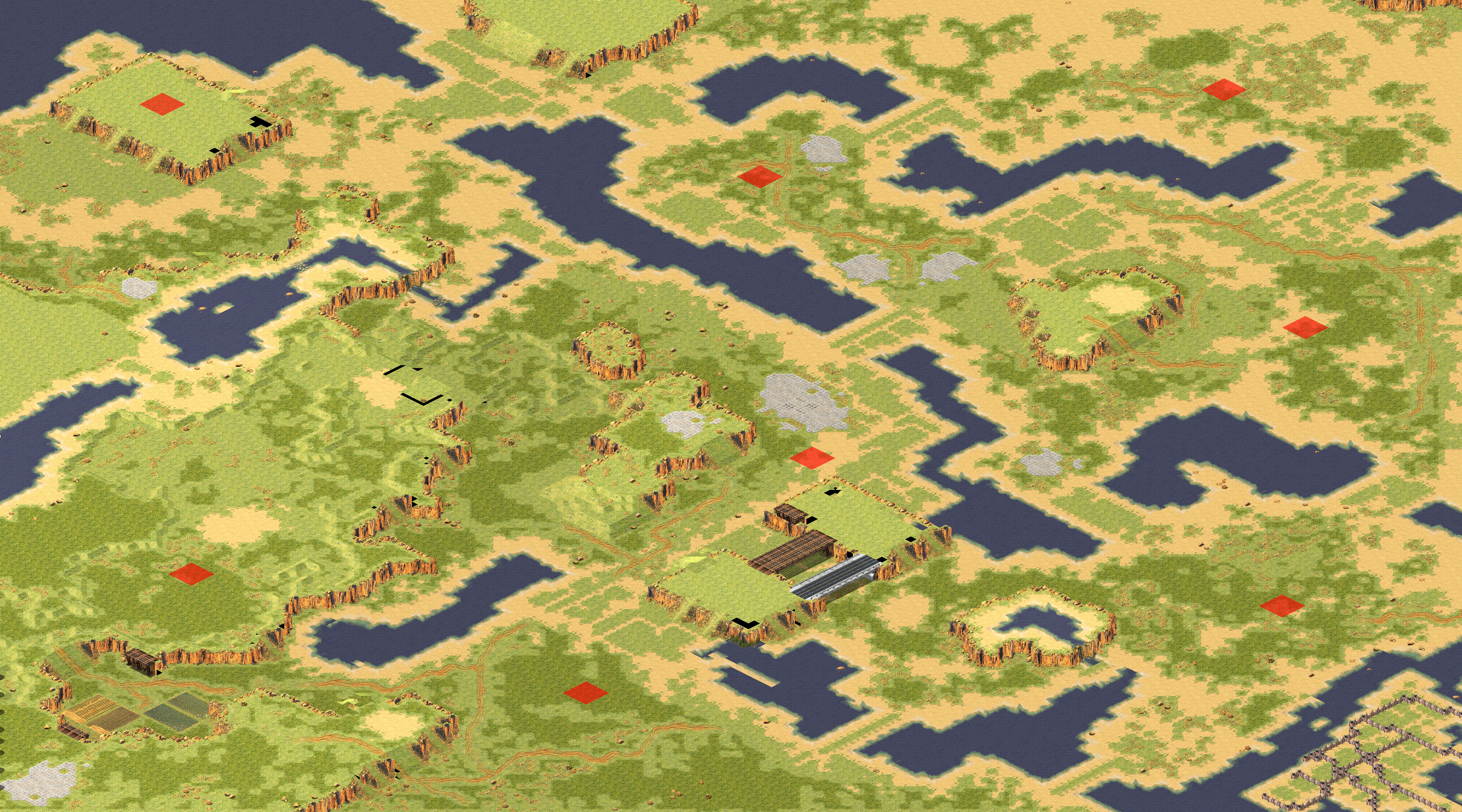 Rendered map: Tank Battle 6.5
