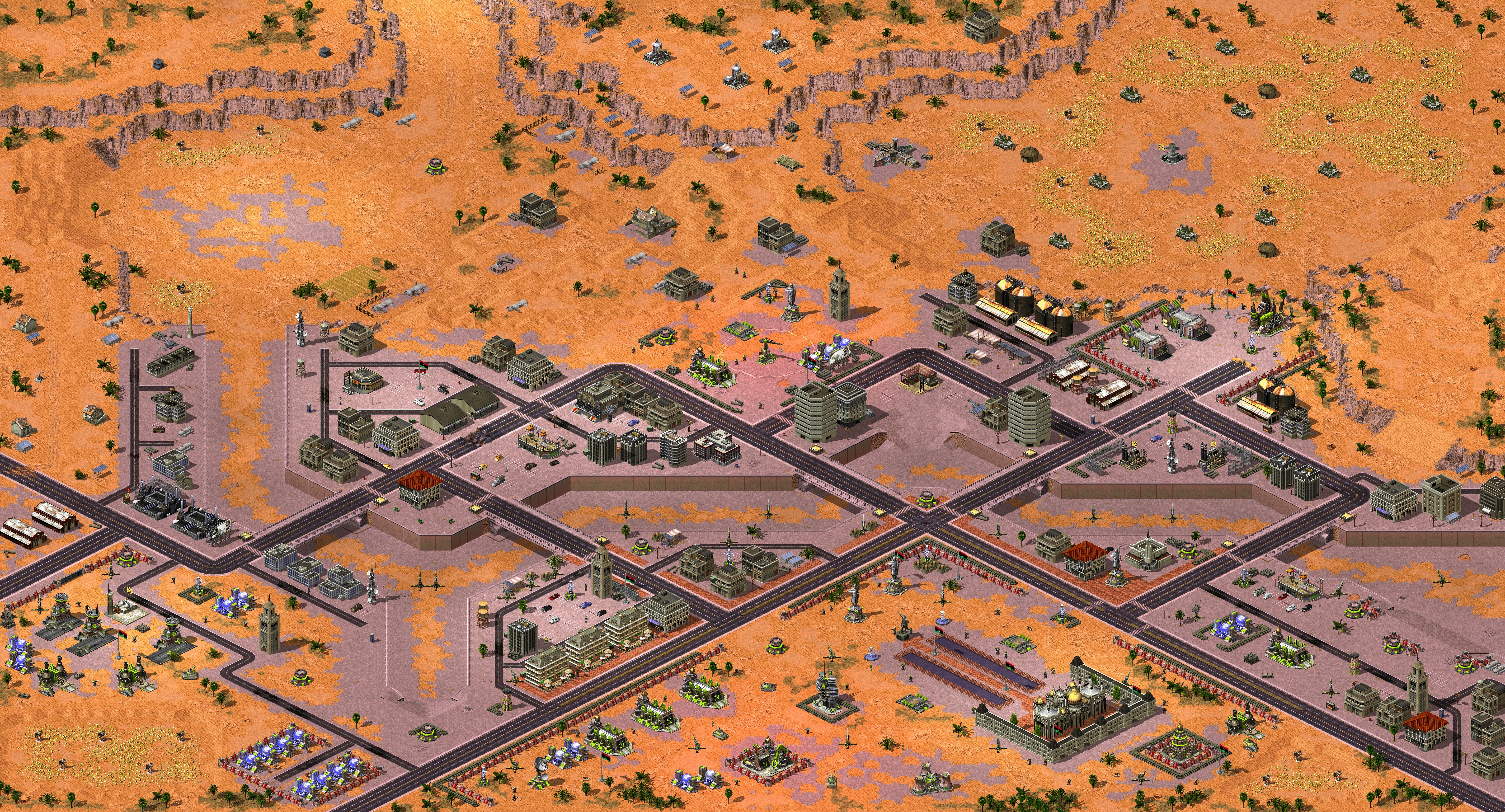 Rendered map: USA Mission 5: Fire and Fury