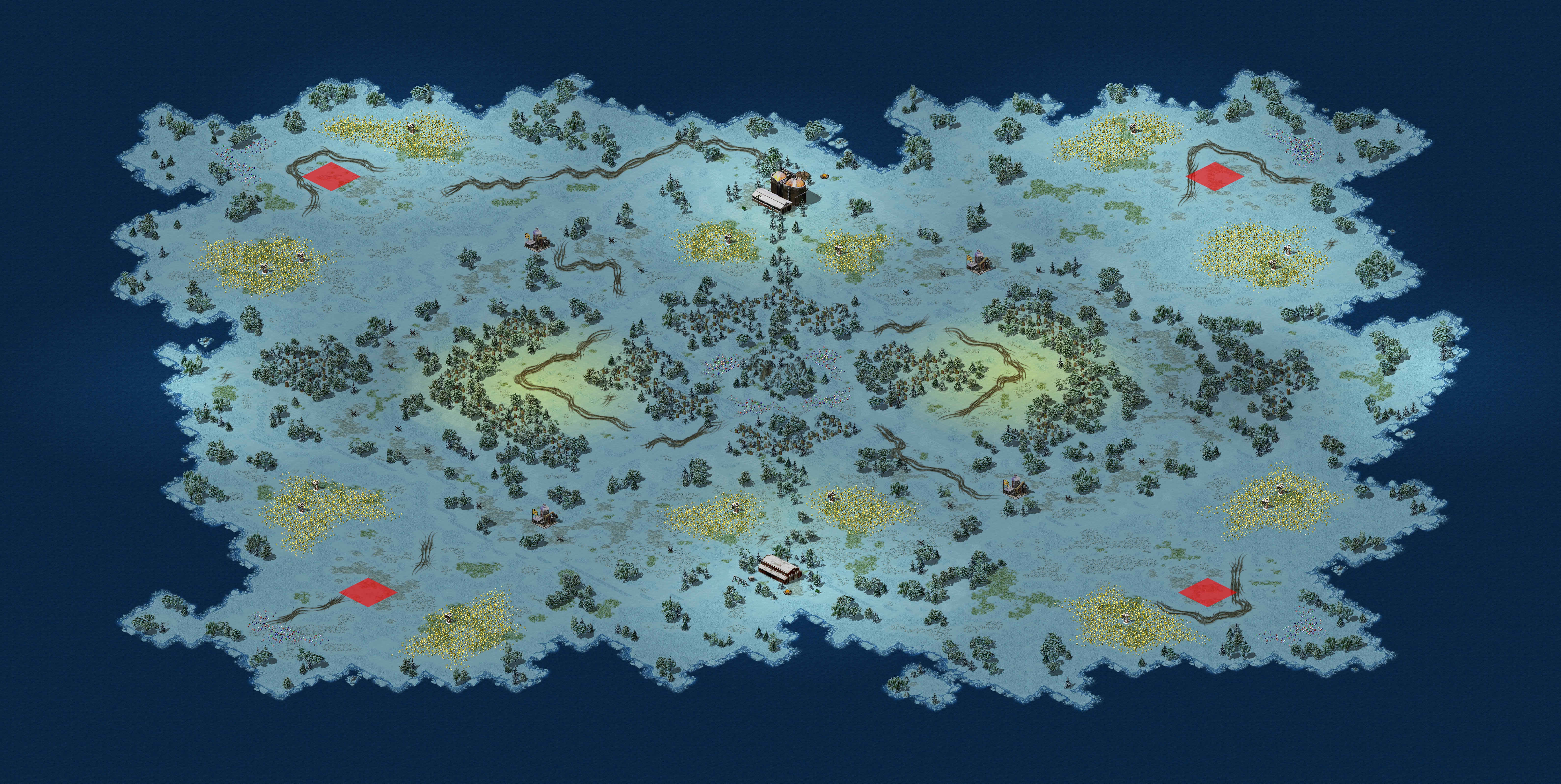 Rendered map: Mystery Fridge